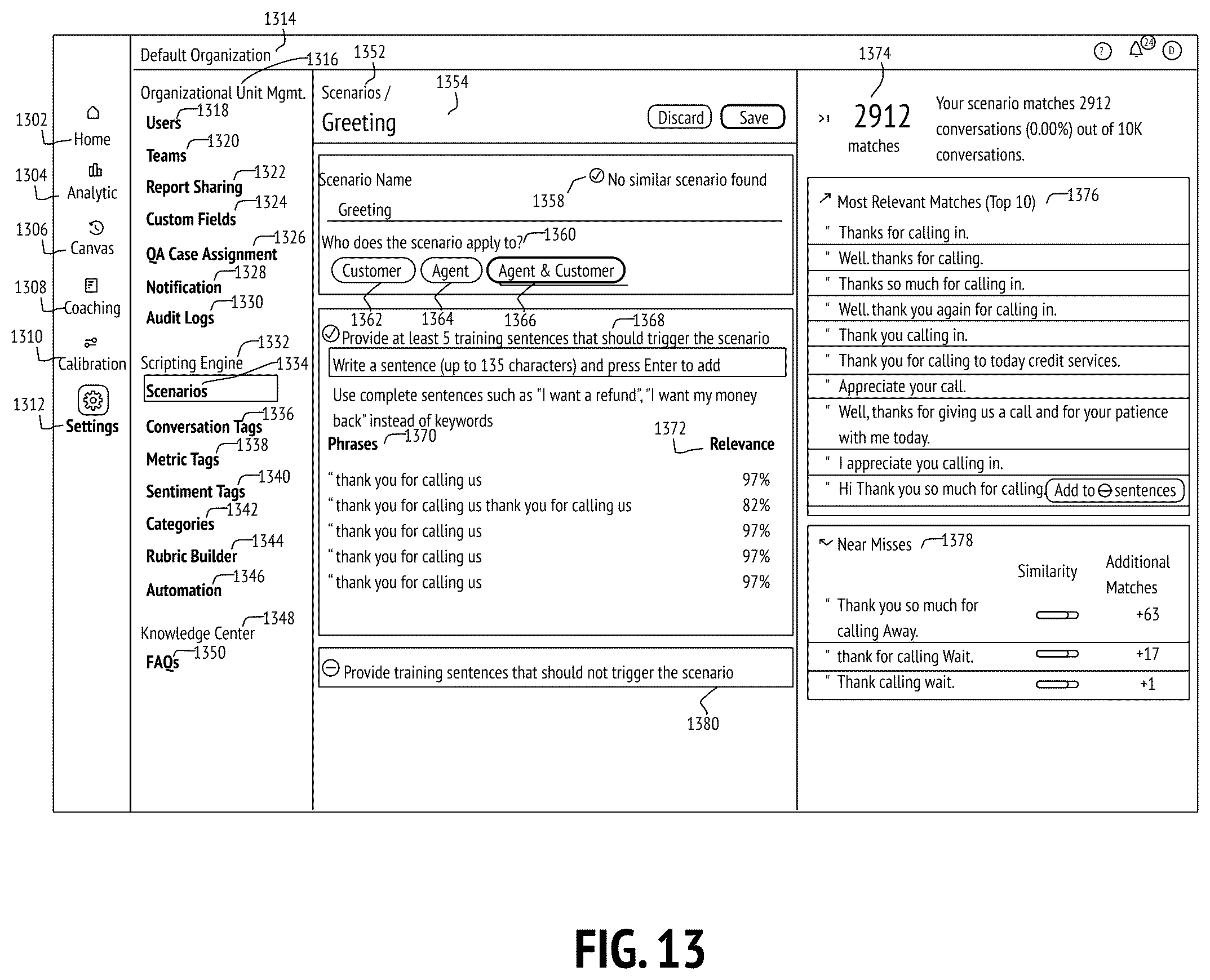 Patent US12361933 Figure 13 – Quality assurance systems based on speaker intent detection