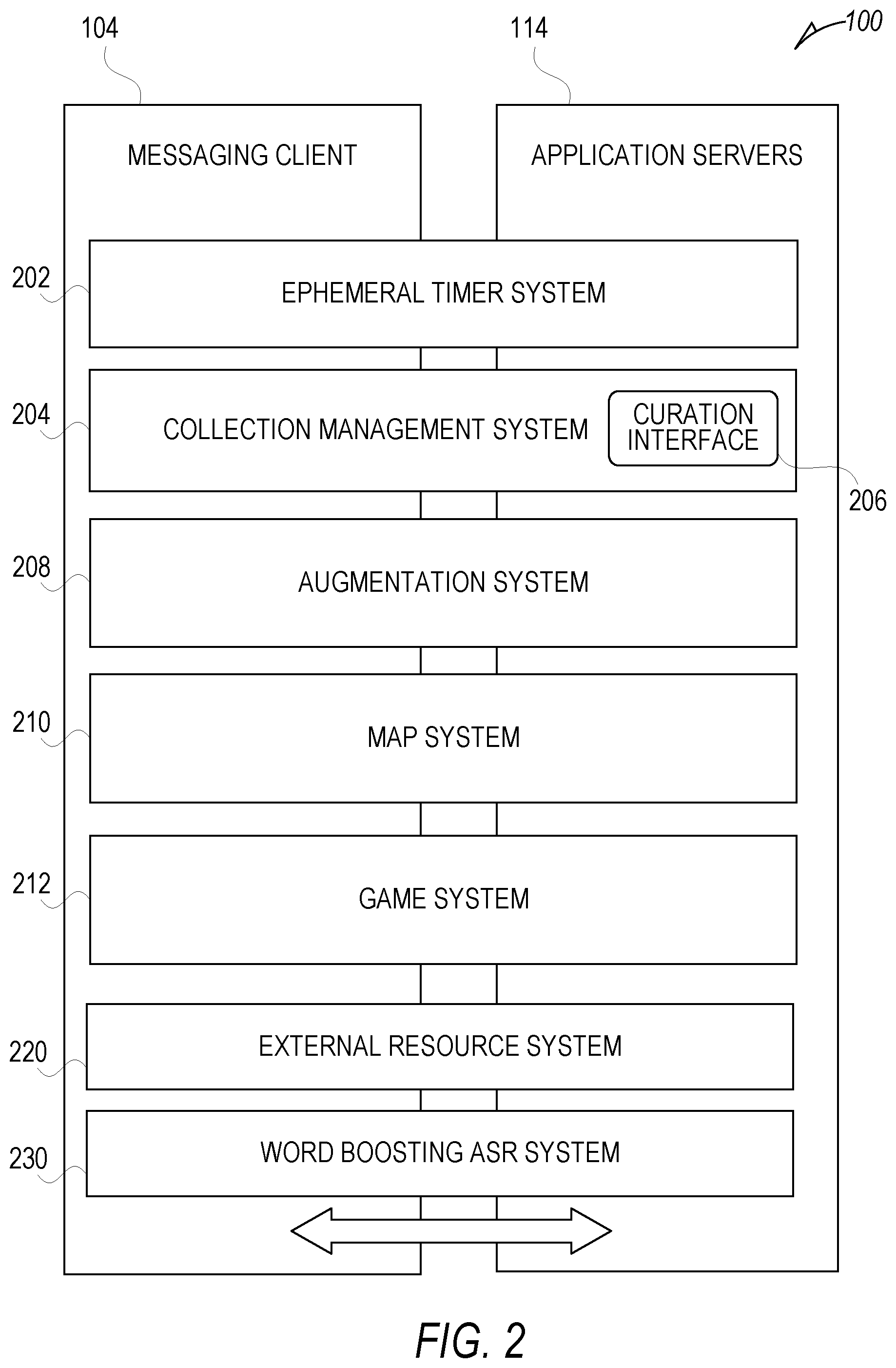 Patent US12361934 Figure 2 – Boosting words in automated speech recognition