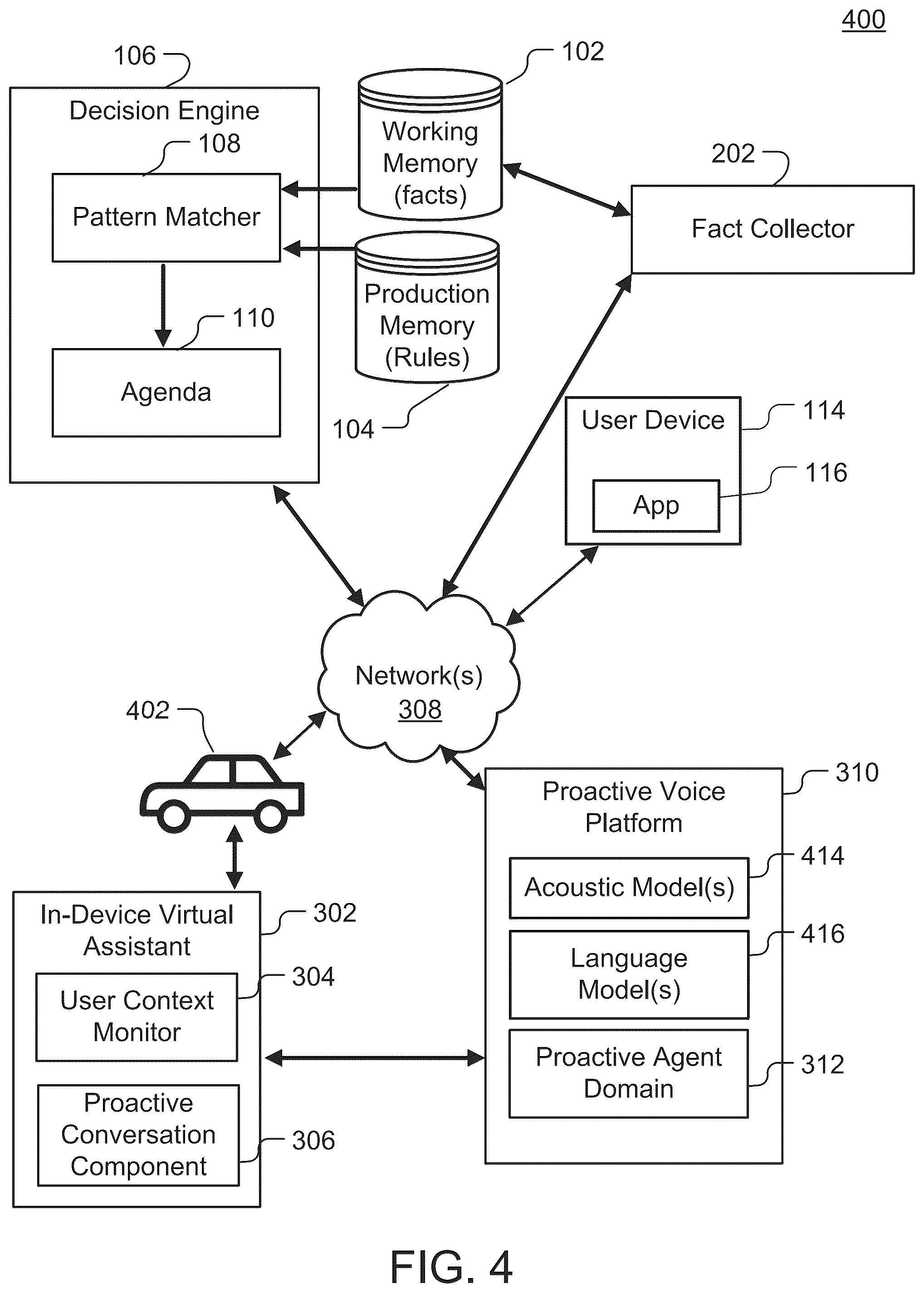 Patent US12361937 Figure 4 – Method and system for assisting a user