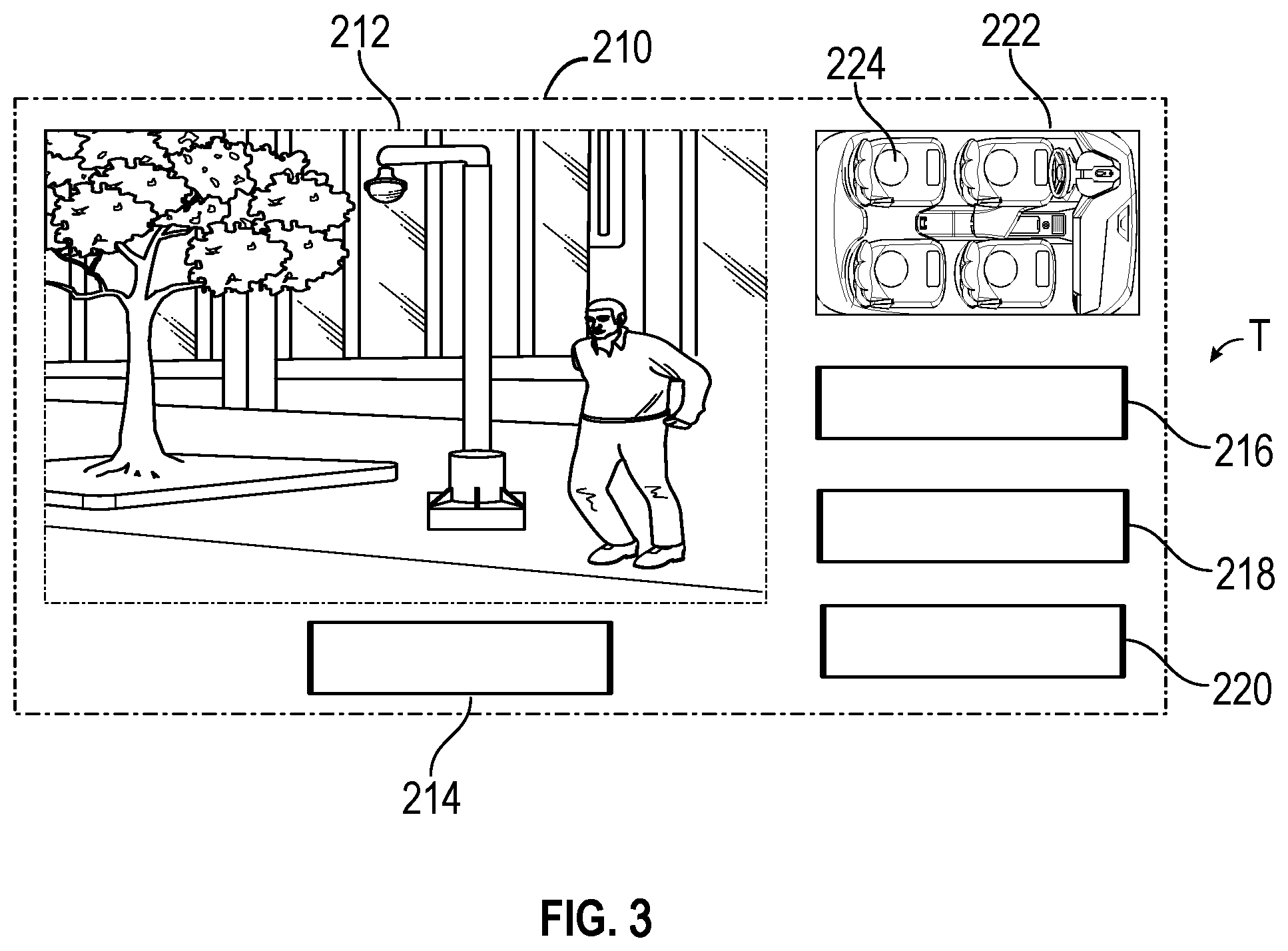 Patent US12361949 Figure 3 – Dynamic audio signal transcription in a vehicle
