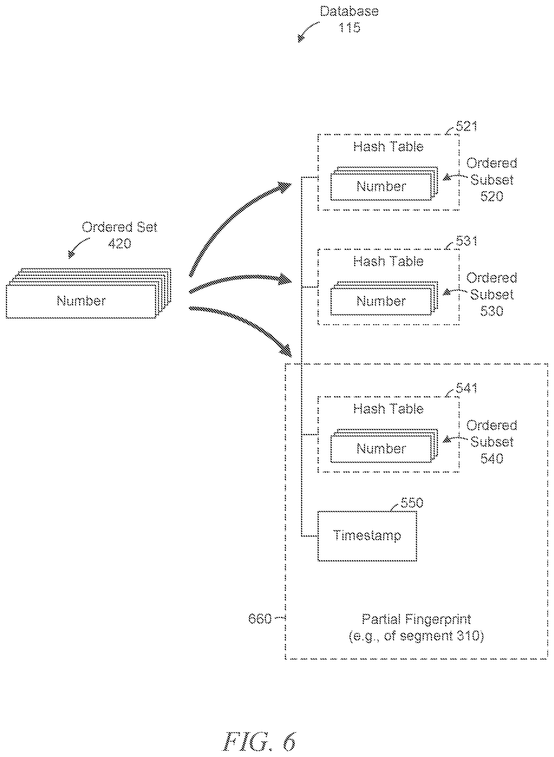 Patent US12361955 Figure 6 – Audio fingerprinting