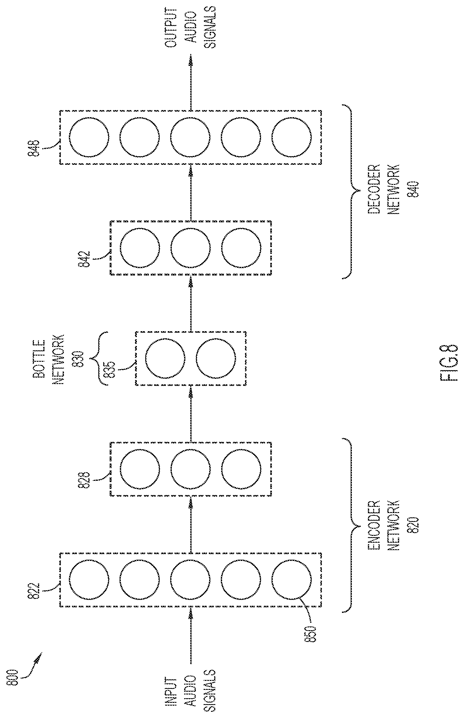 Patent US12361960 Figure 8 – Transforming voice signals to compensate for effects from a facial covering