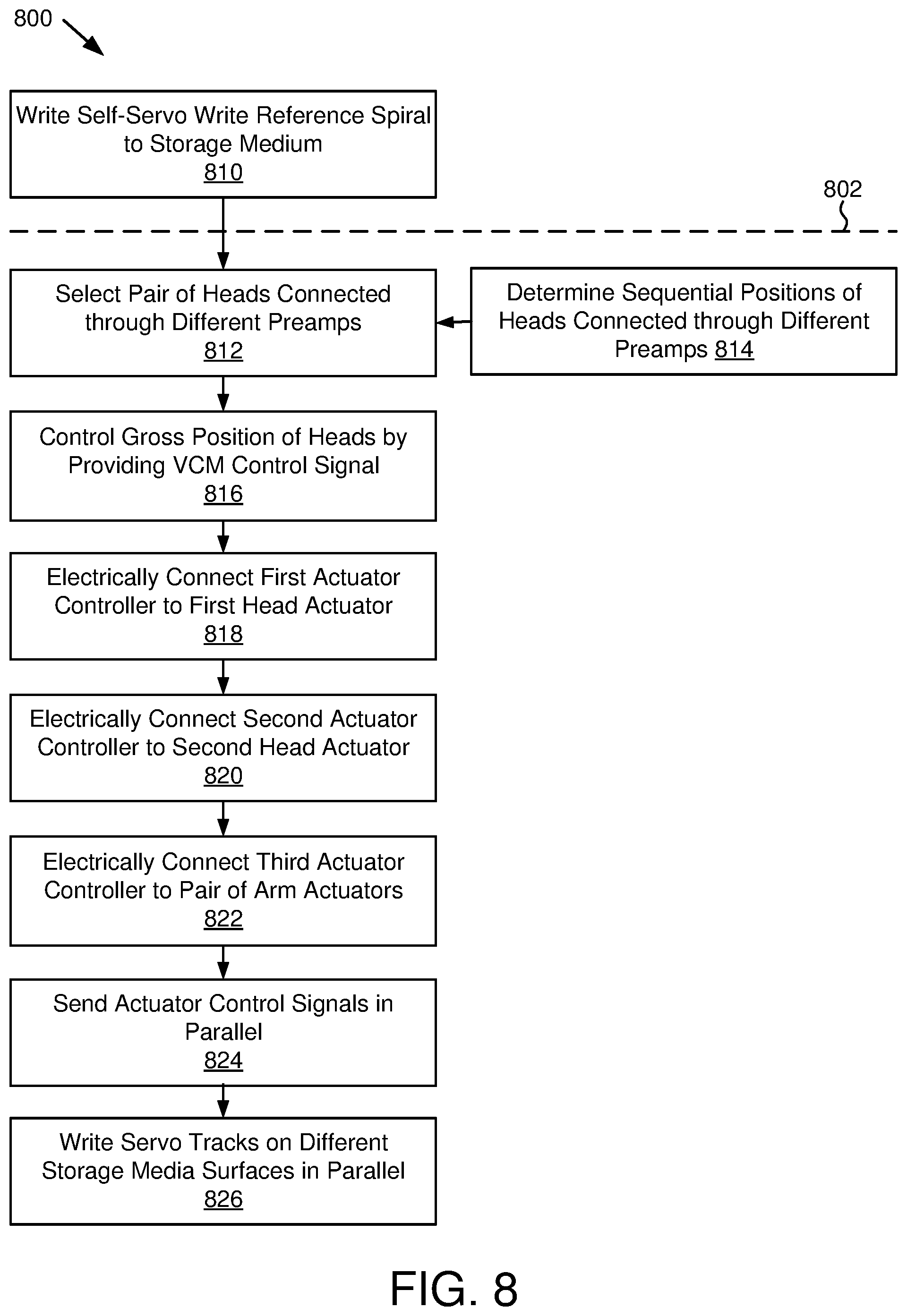 Patent US12361965 Figure 14 – Preamplifier circuit for parallel self-servo write