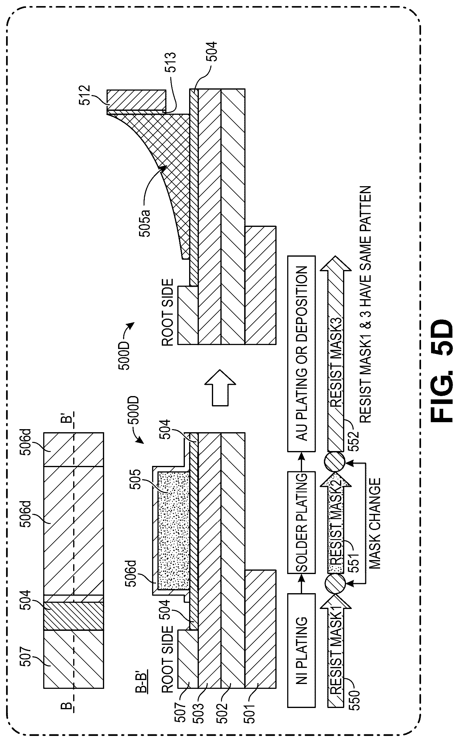 Patent US12361966 Figure 9 – Pre-solder bump preventive overcoating