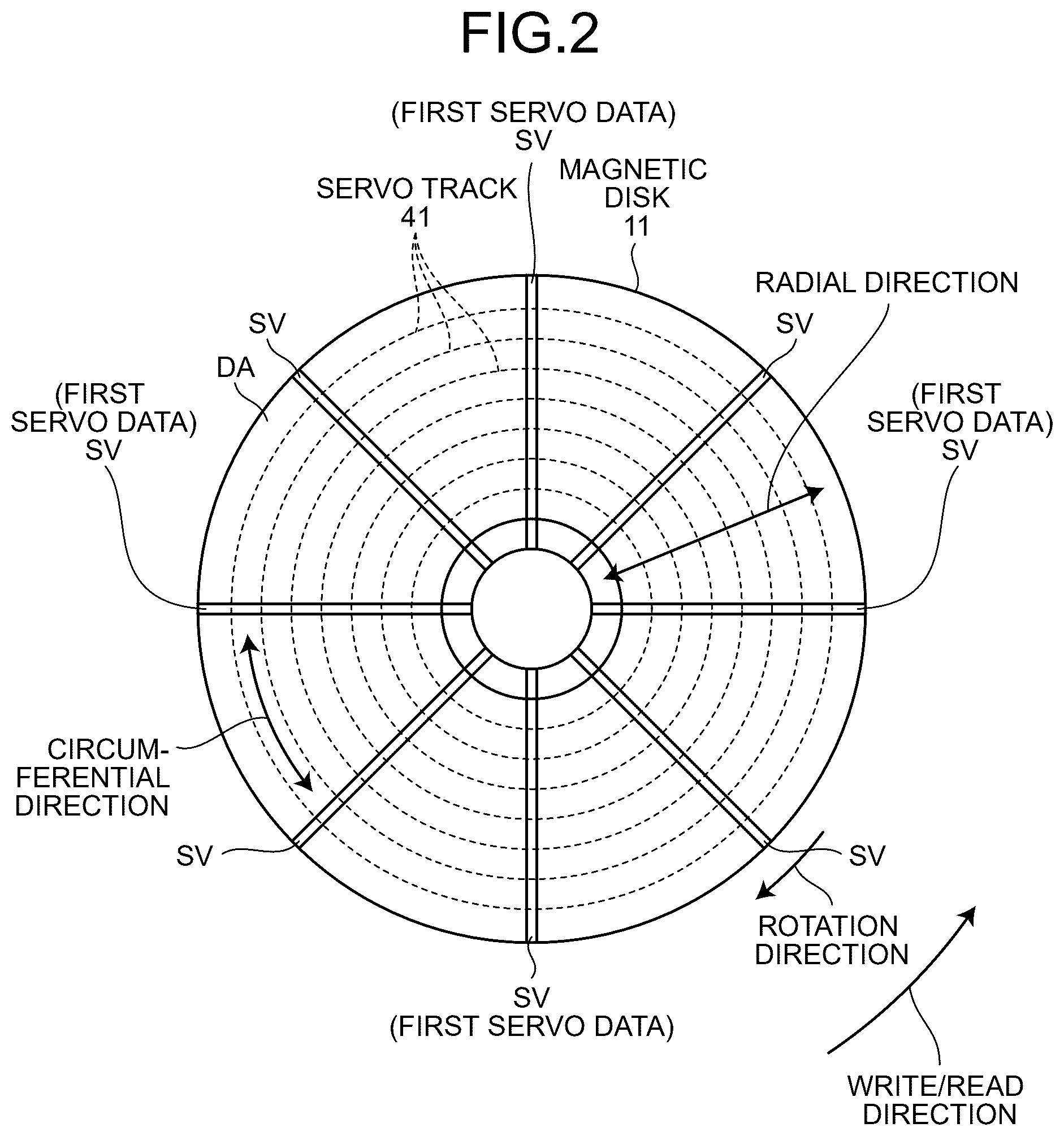 Patent US12361969 Figure 2 – Magnetic disk apparatus and method