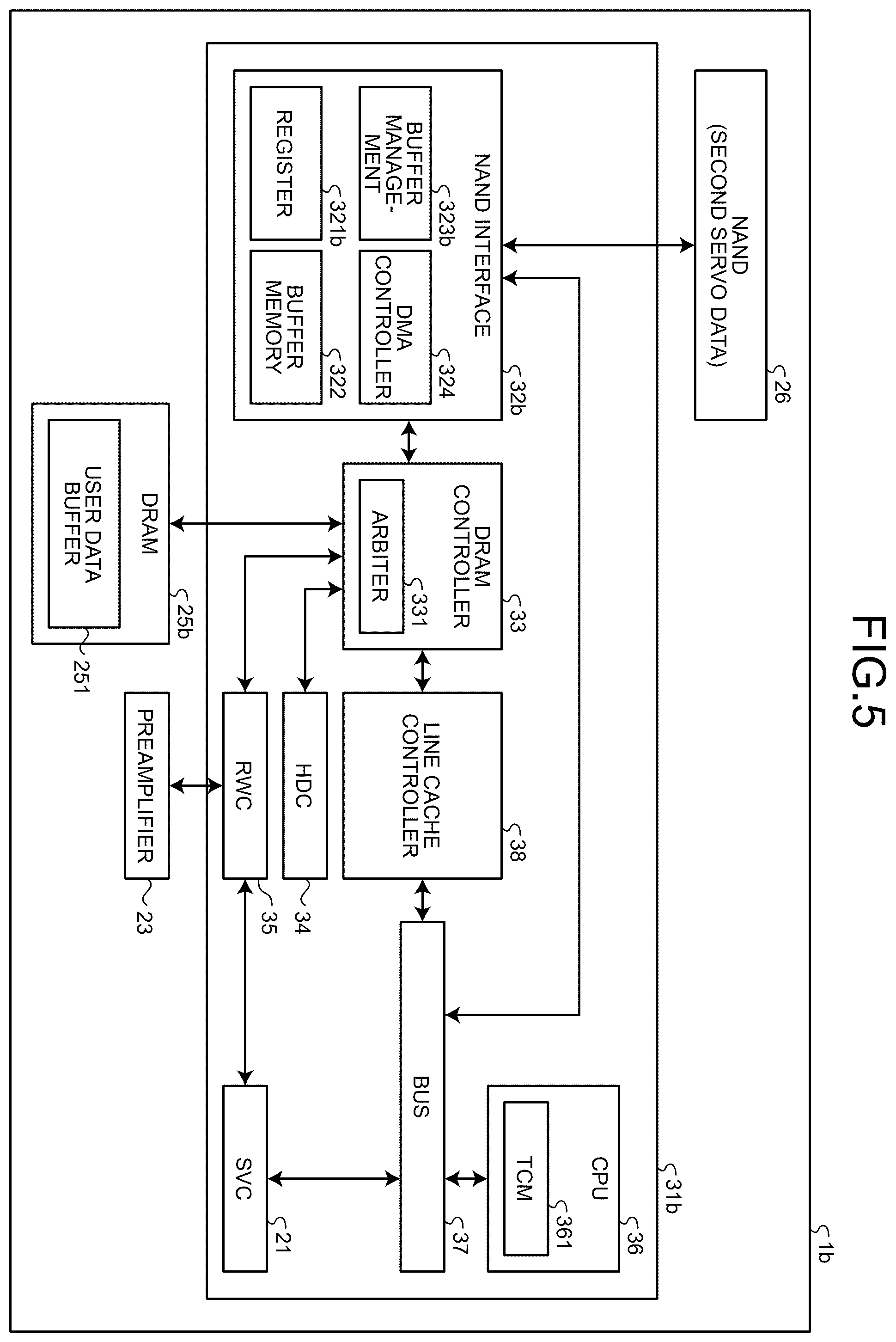 Patent US12361969 Figure 5 – Magnetic disk apparatus and method