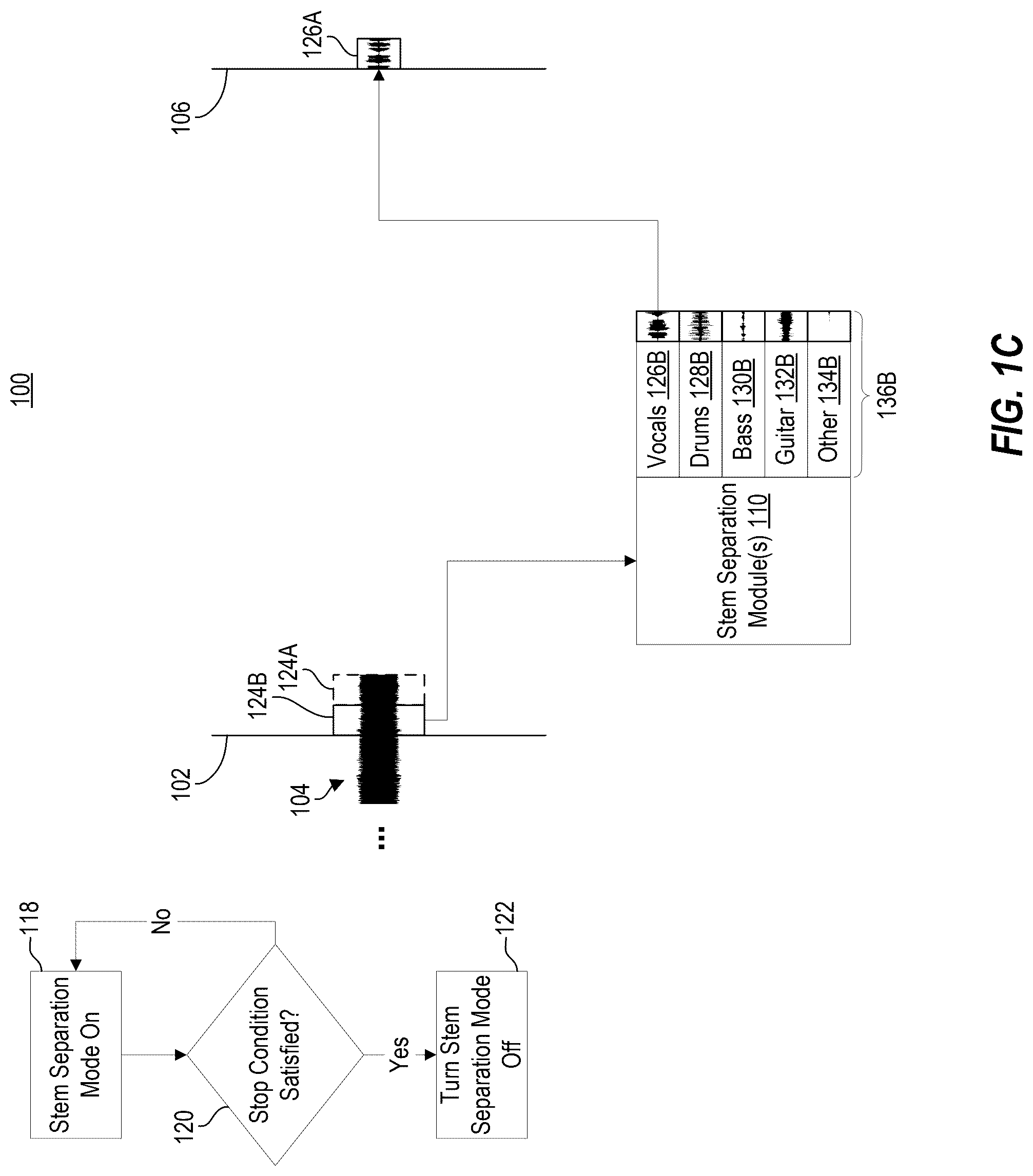 Patent US12361975 Figure 3 – Stem separation systems and devices