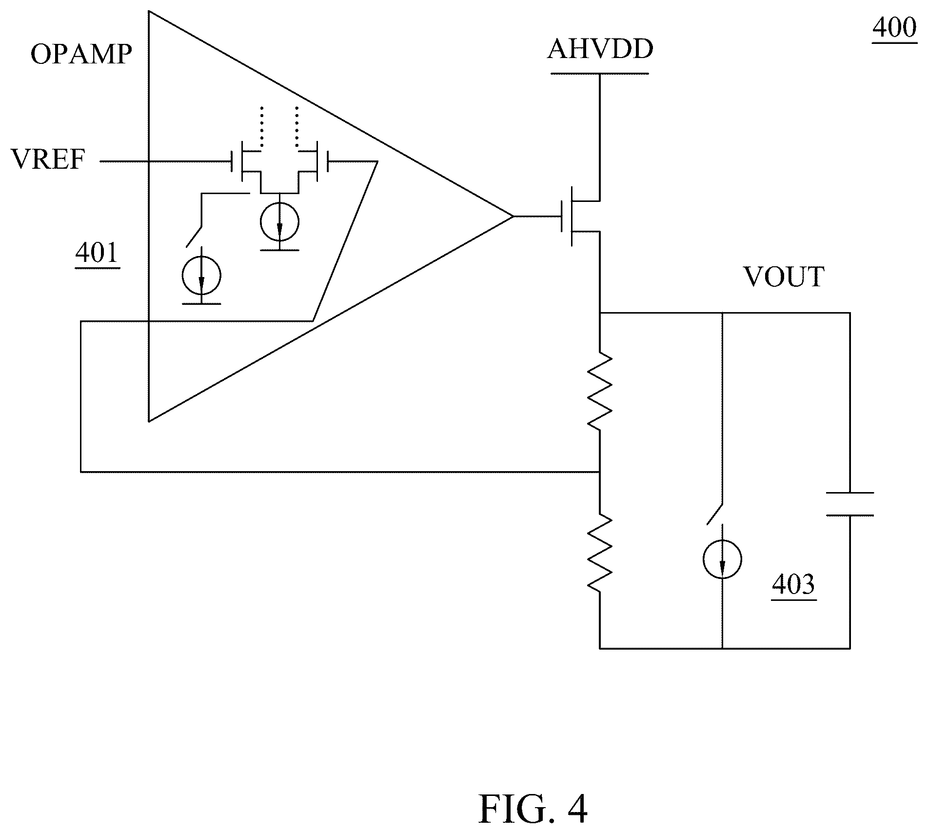 Patent US12361980 Figure 4 – Systems and methods for power regulation in over-drive LDO