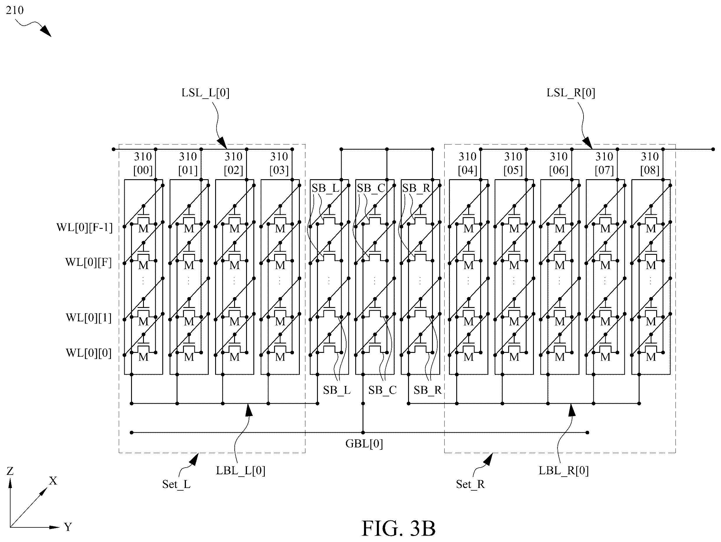 Patent US12361981 Figure 4 – Using embedded switches for reducing capacitive loading on a memory system