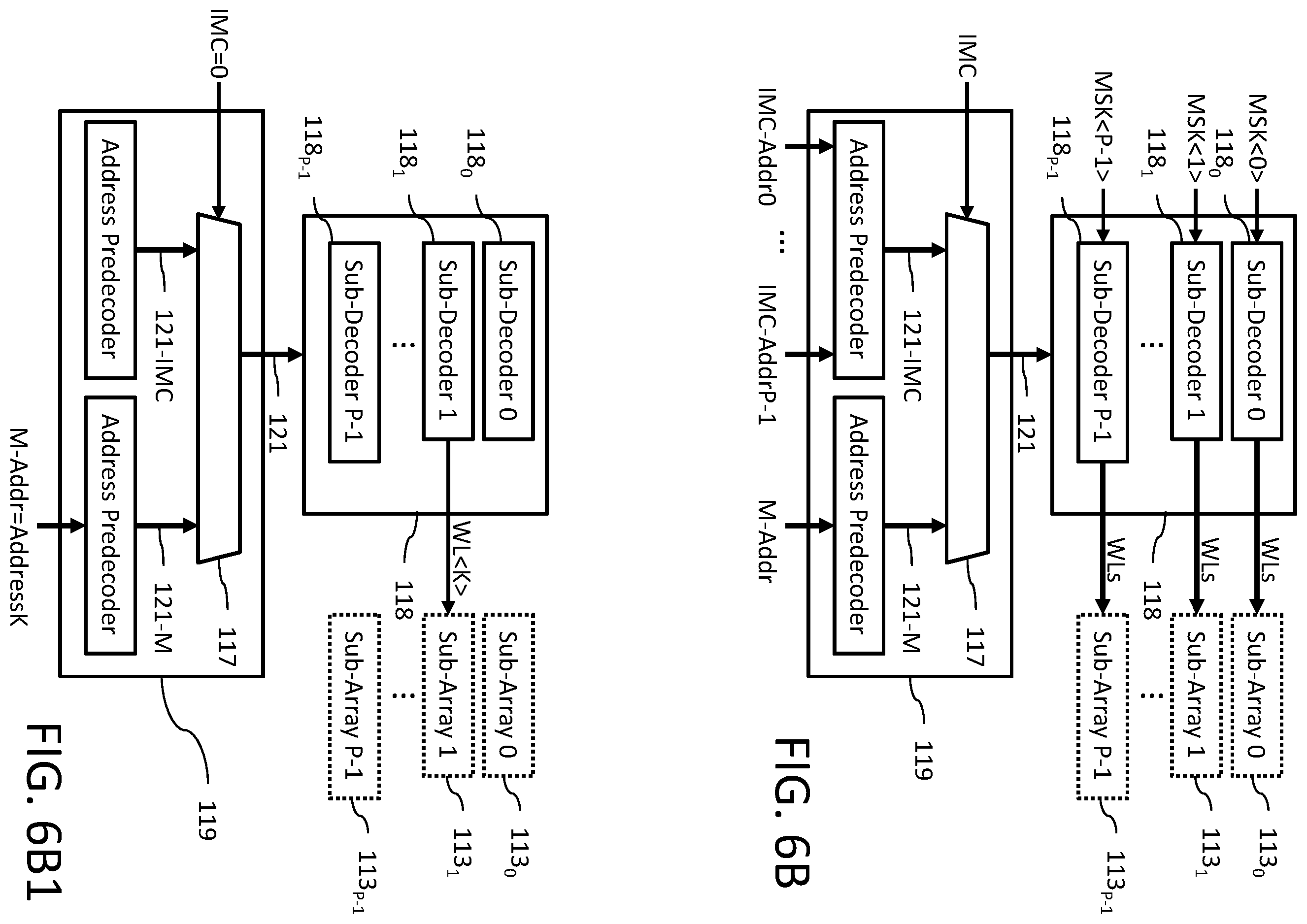 Patent US12361982 Figure 8 – Memory architecture supporting both conventional memory access mode and digital in-memory computation processing mode