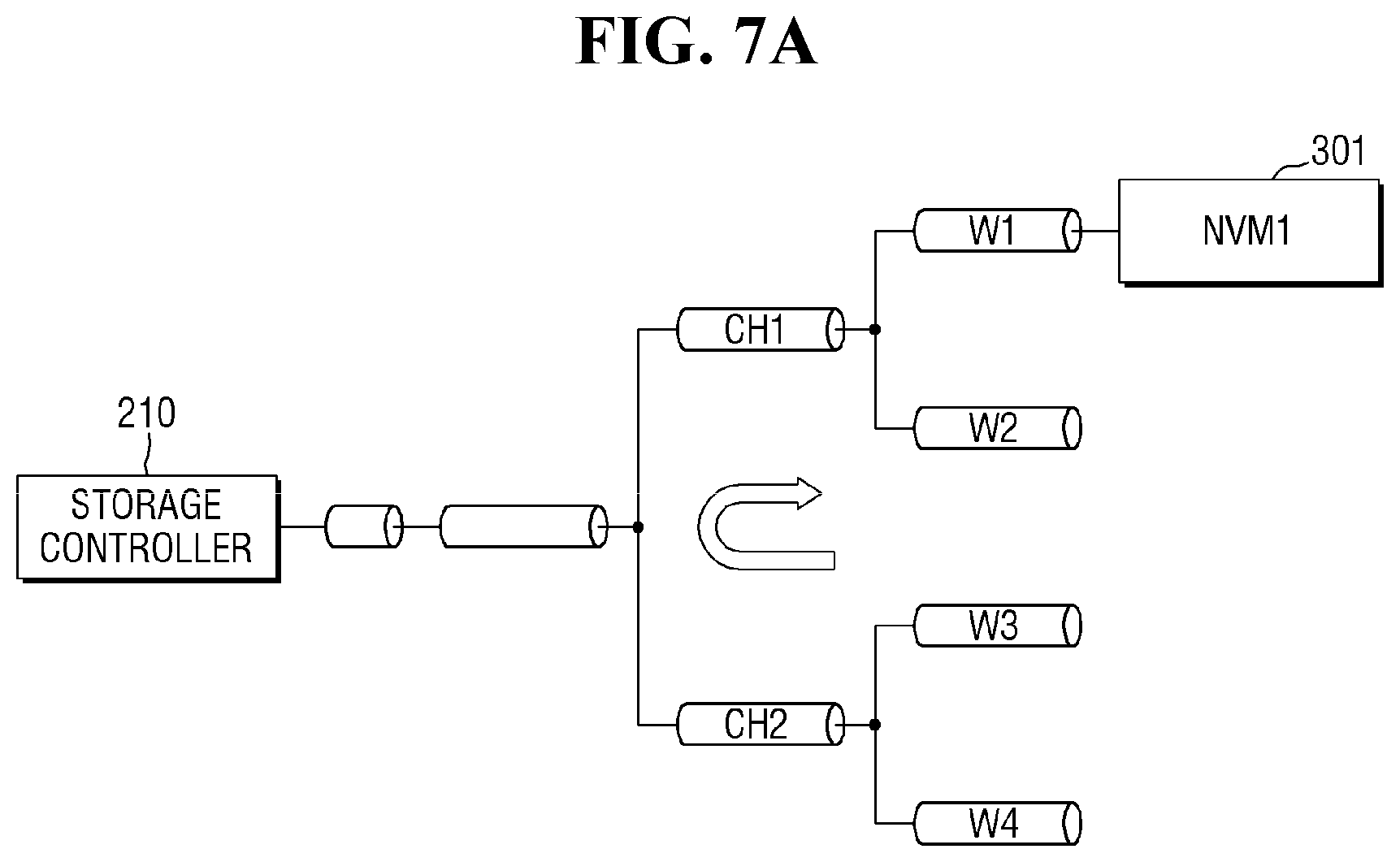 Patent US12361983 Figure 11 – Storage devices having multi drop structure