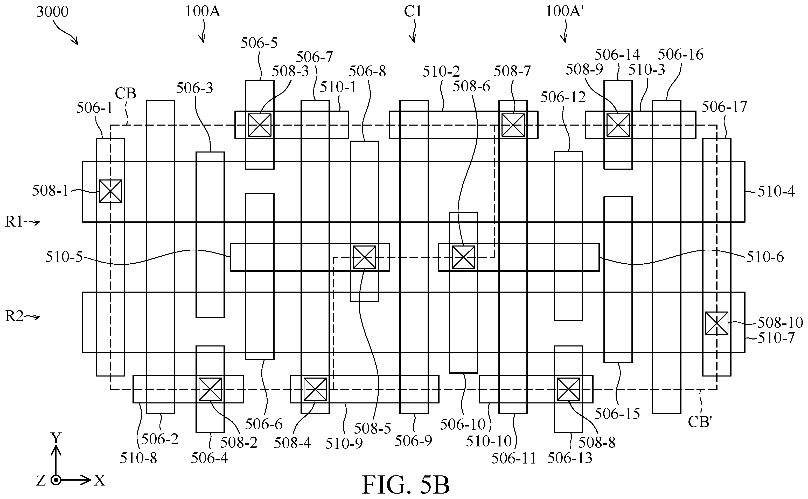 Patent US12361985 Figure 6 – Memory device