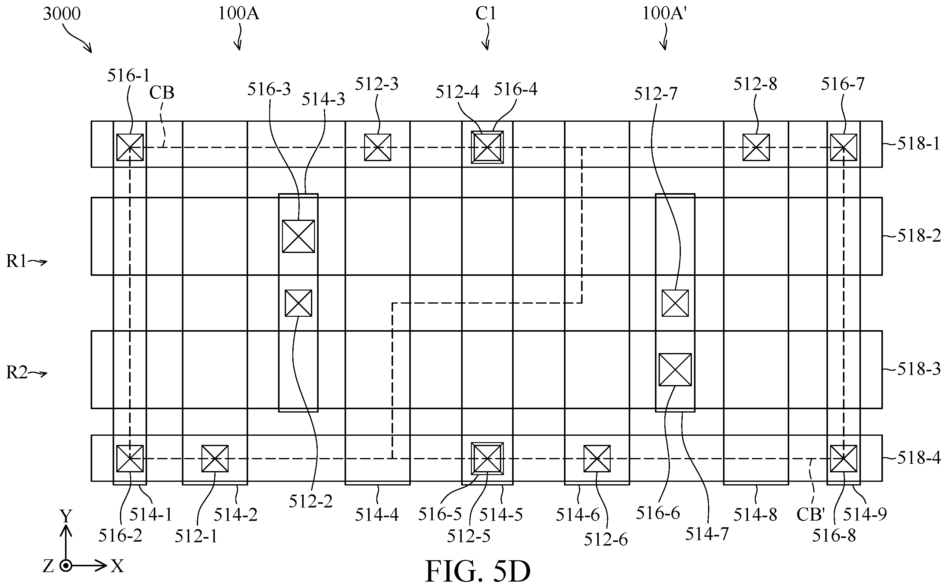 Patent US12361985 Figure 8 – Memory device