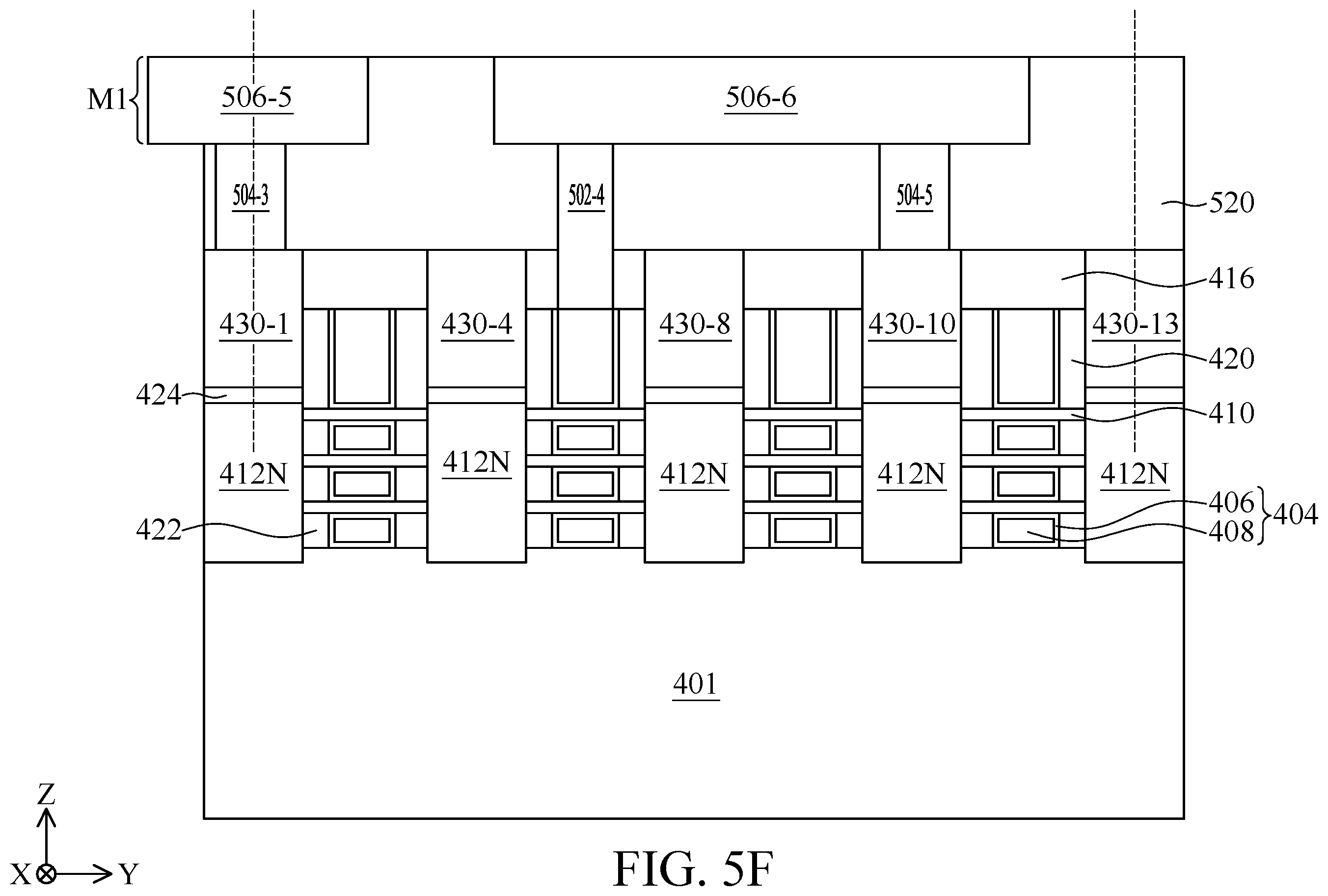 Patent US12361985 Figure 10 – Memory device