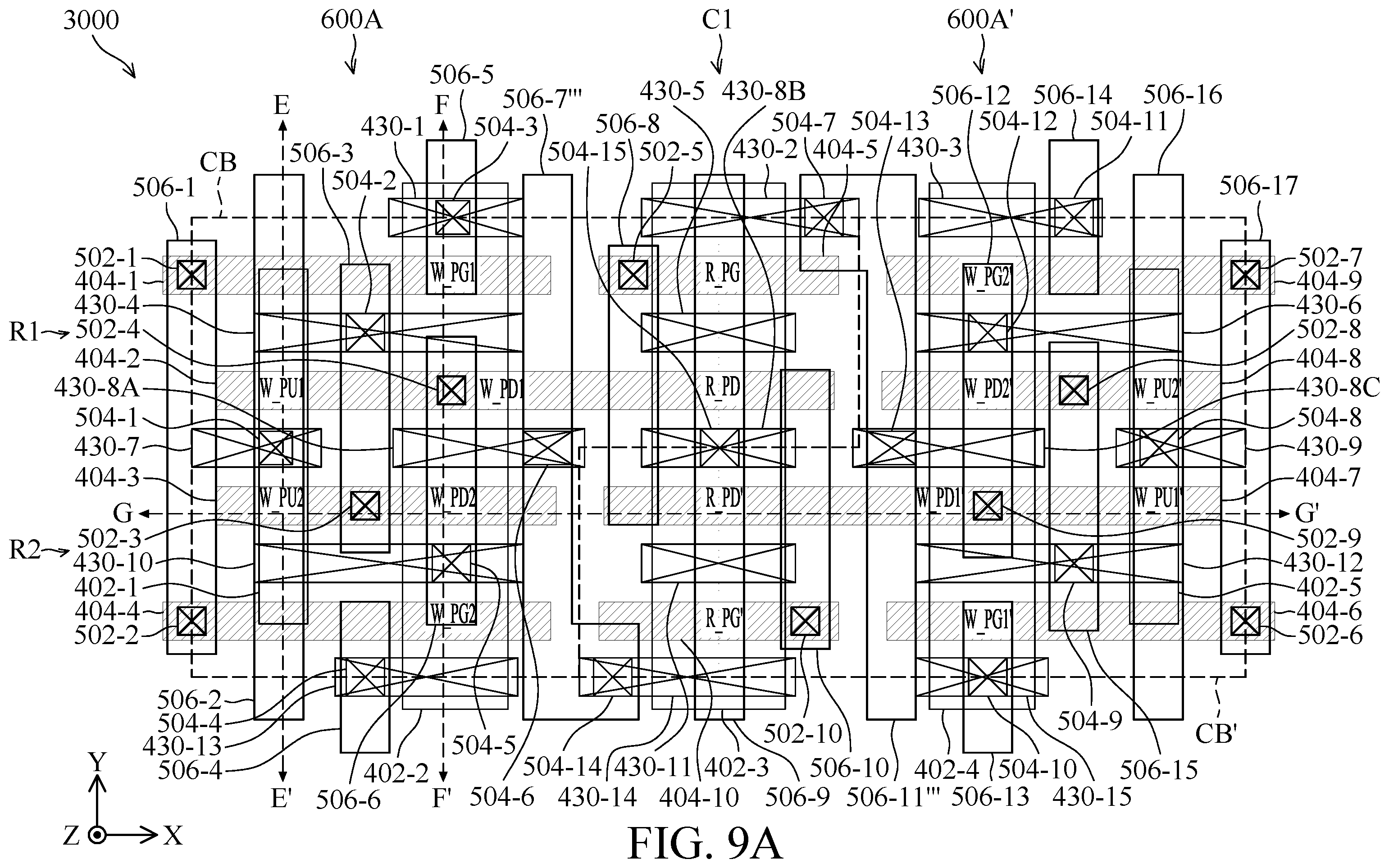 Patent US12361985 Figure 19 – Memory device