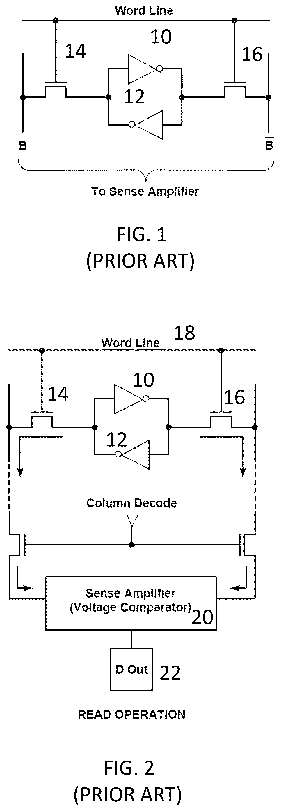 Patent US12361987 Figure 1 – Non-volatile storage of secure data in 6T SRAM cells using hot carrier injection