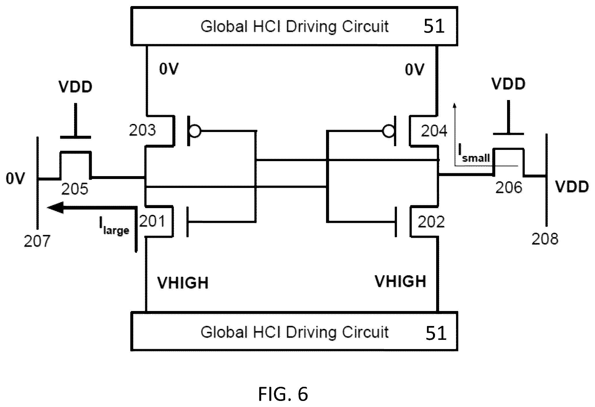 Patent US12361987 Figure 4 – Non-volatile storage of secure data in 6T SRAM cells using hot carrier injection
