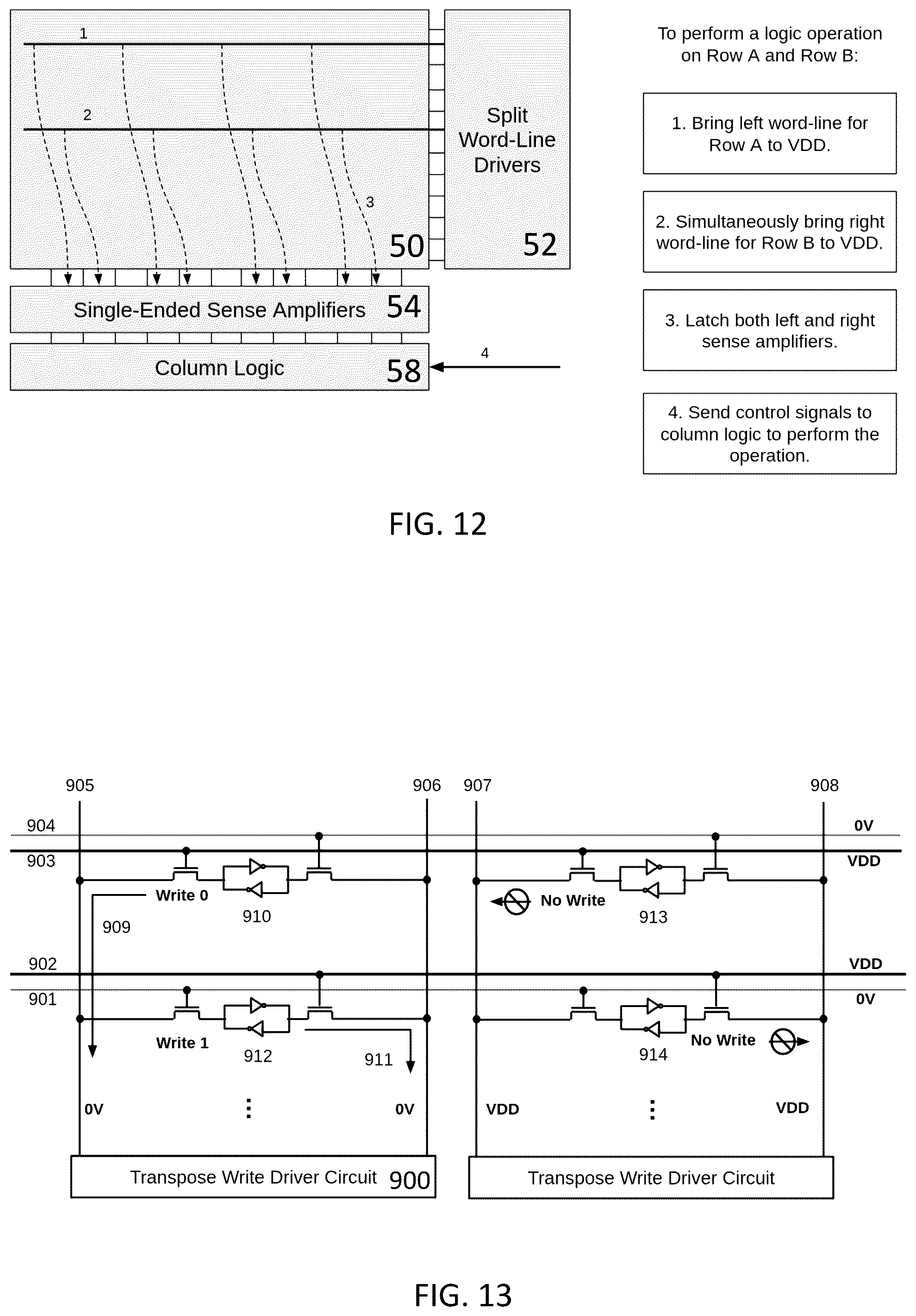 Patent US12361987 Figure 9 – Non-volatile storage of secure data in 6T SRAM cells using hot carrier injection
