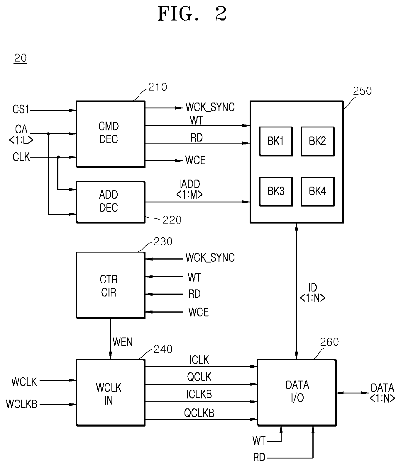 Patent US12361989 Figure 2 – Semiconductor system