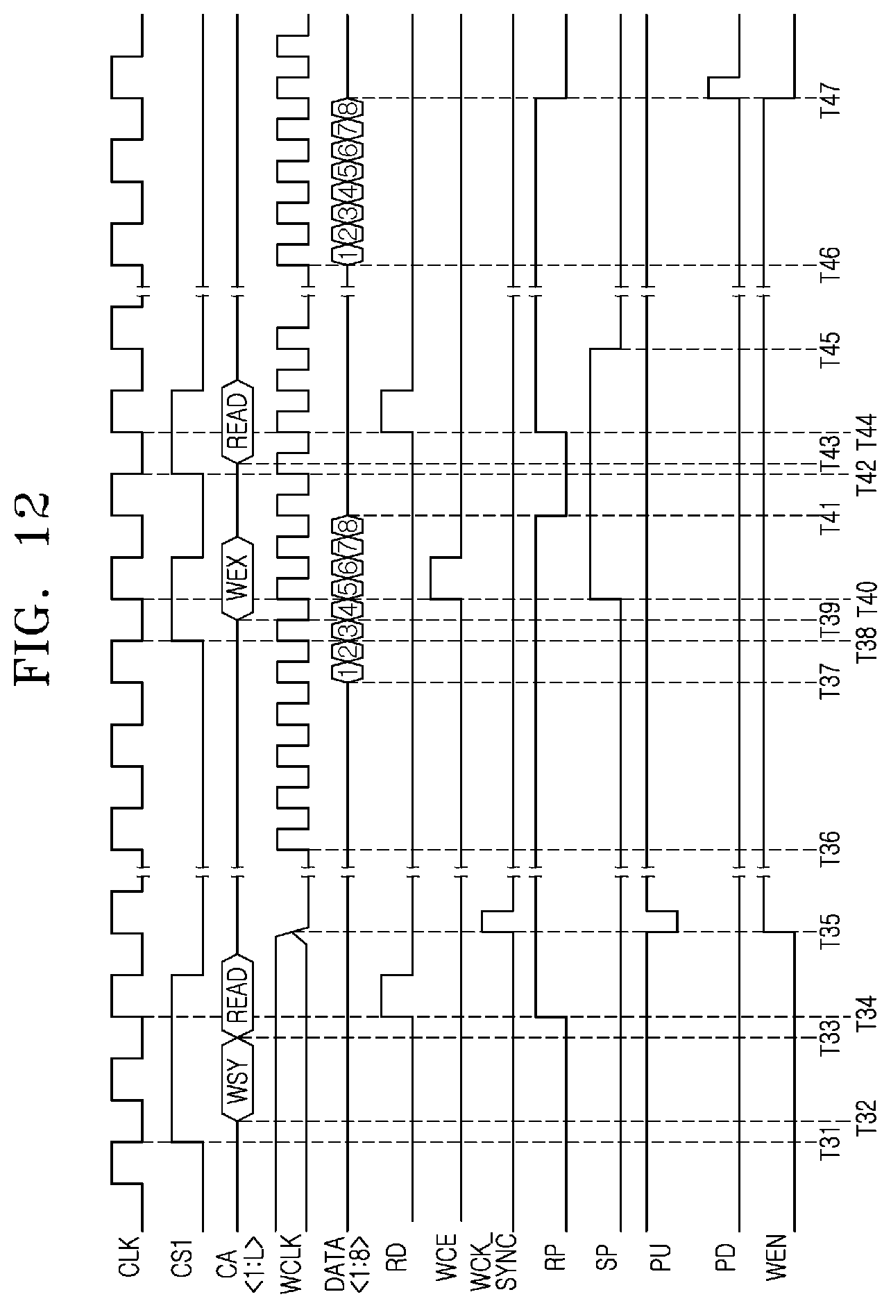 Patent US12361989 Figure 12 – Semiconductor system