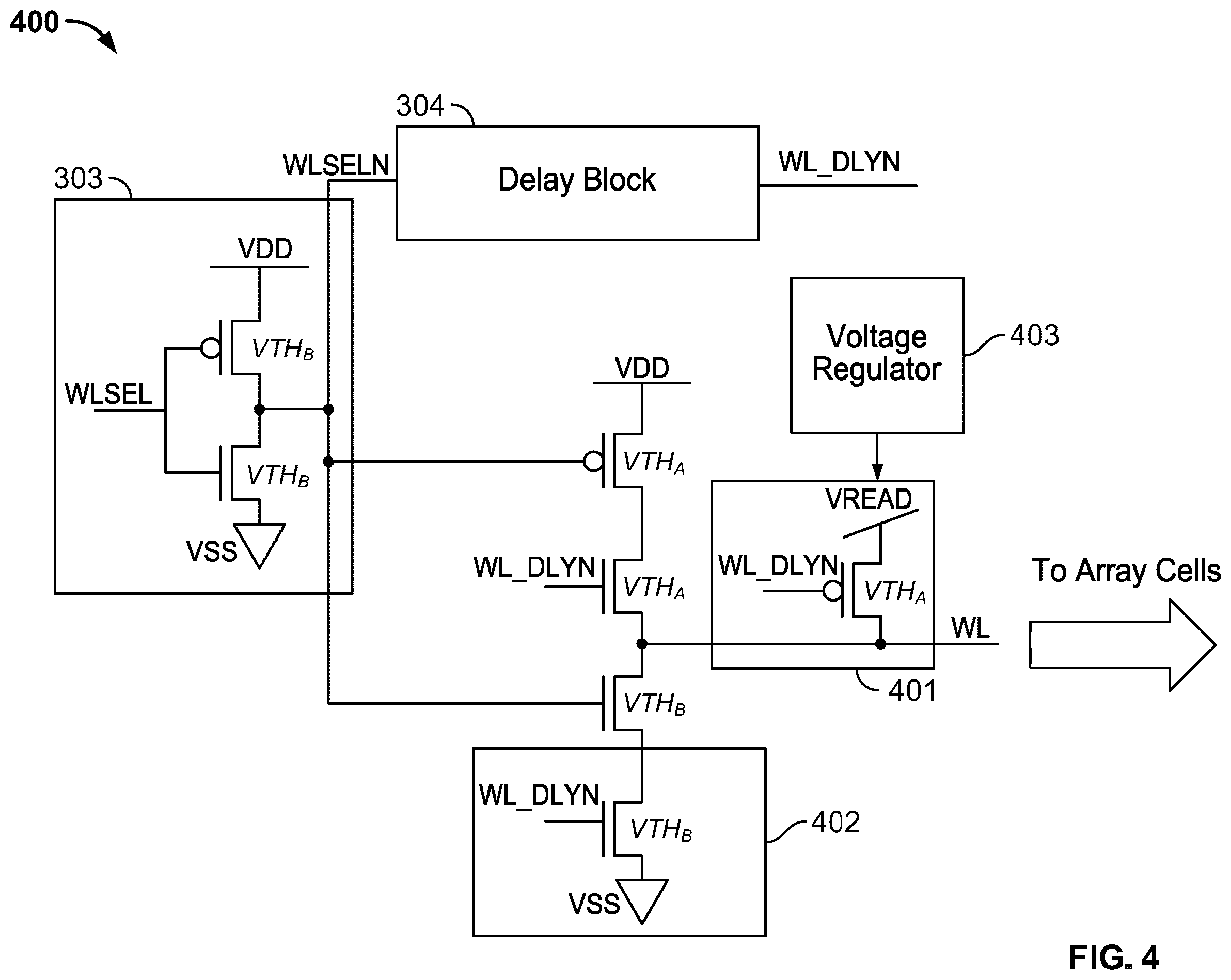Patent US12361992 Figure 4 – Method and apparatus for faster bitcell operation