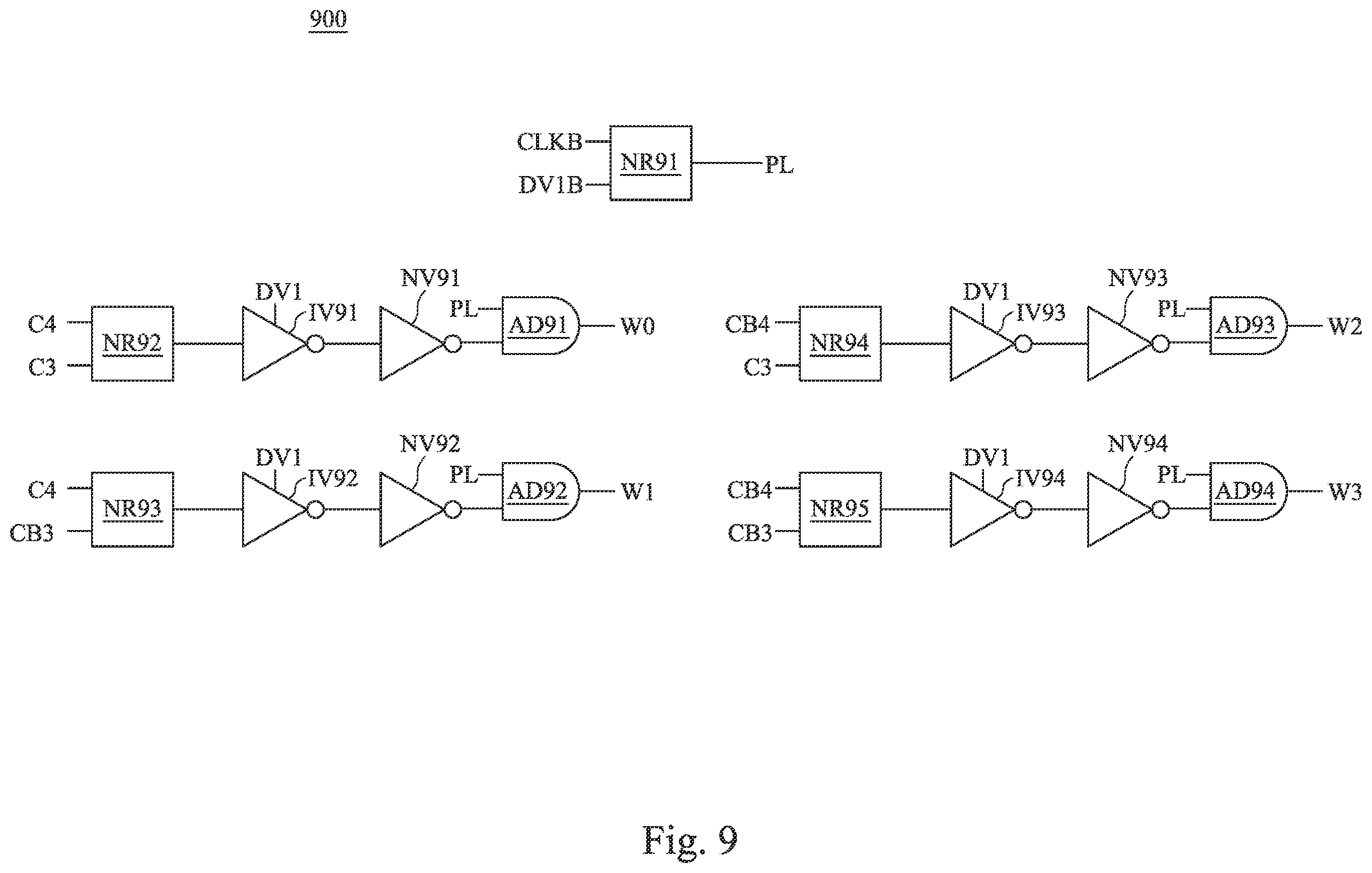 Patent US12361993 Figure 9 – Memory chip and operating method thereof