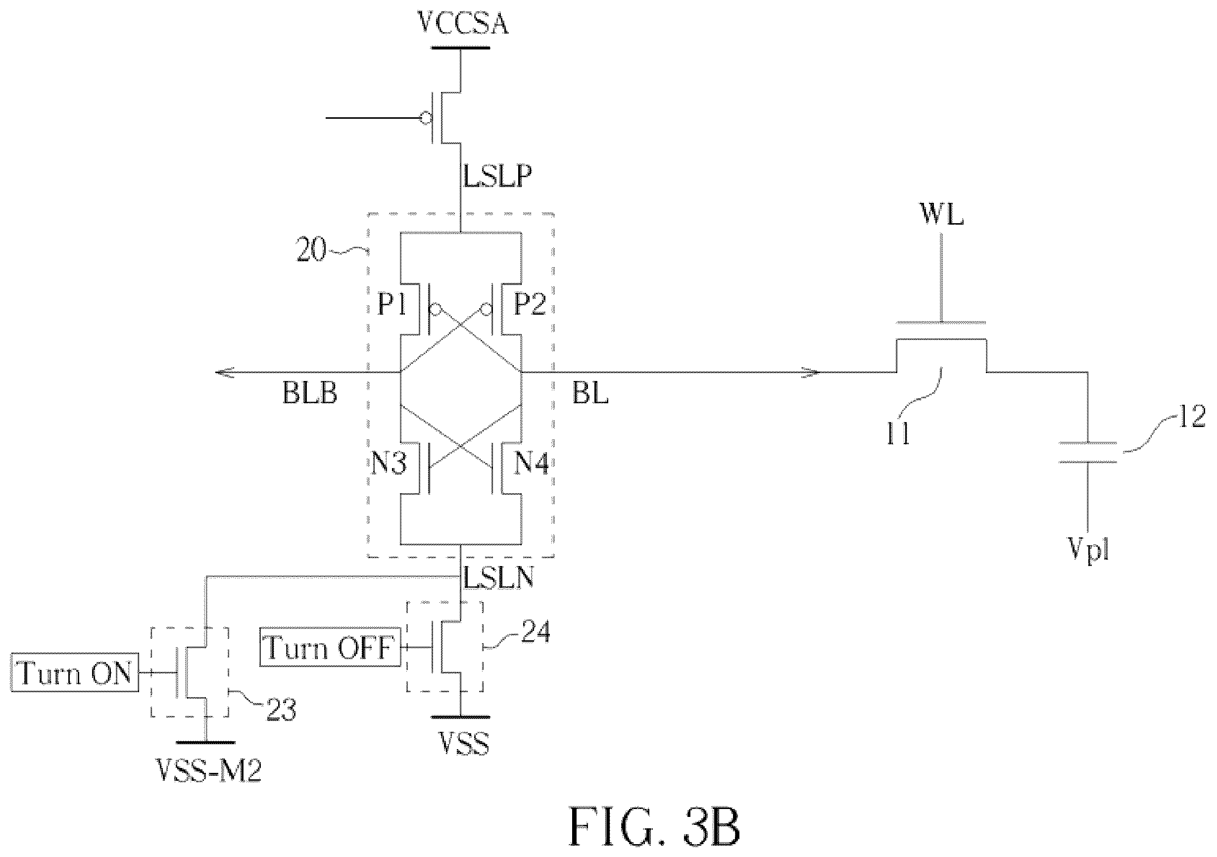 Patent US12361998 Figure 8 – Sustainable DRAM having principle power supply voltage unified with logic circuit