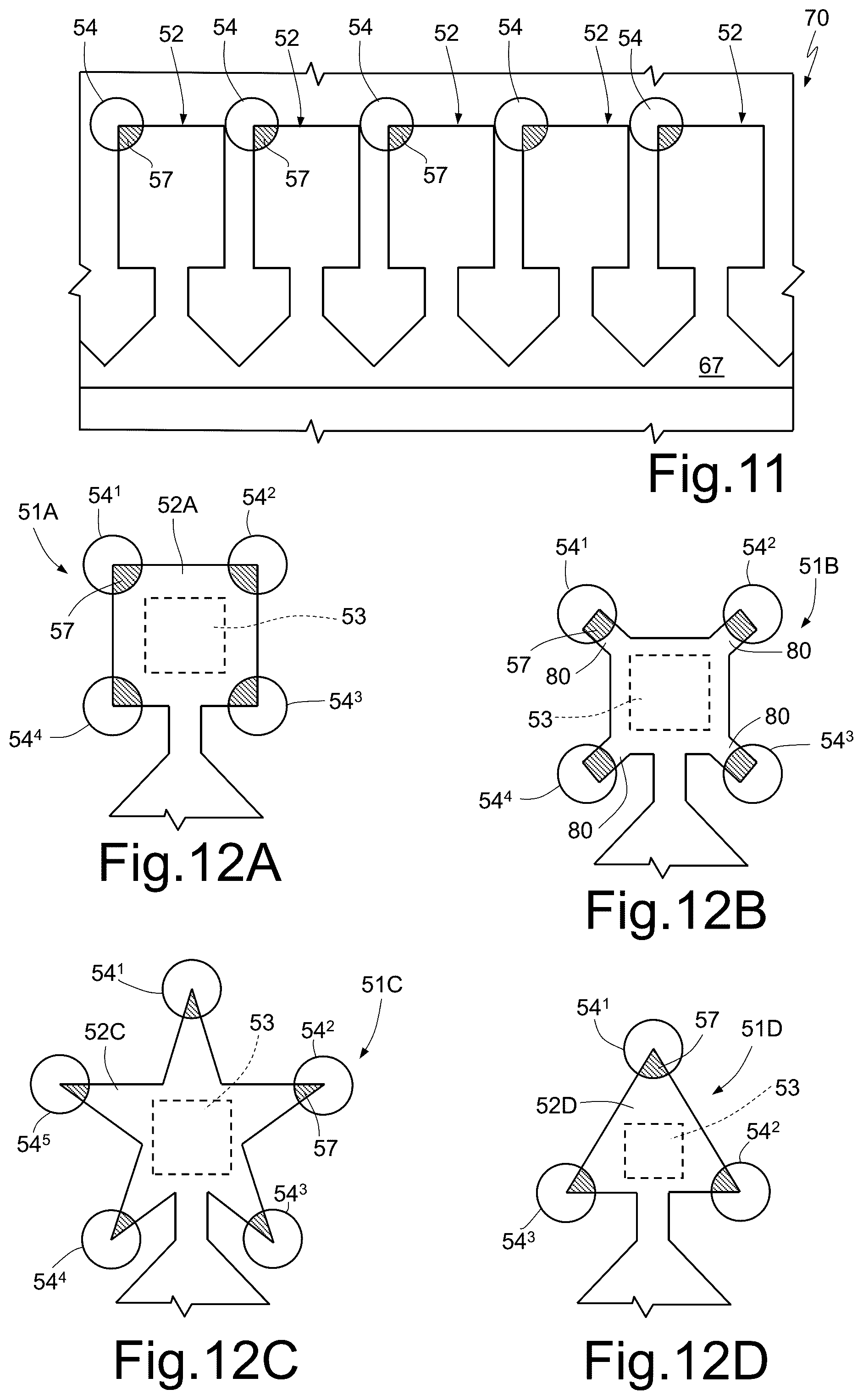 Patent US12365001 Figure 5 – Microfluidic device for spraying small drops of liquids