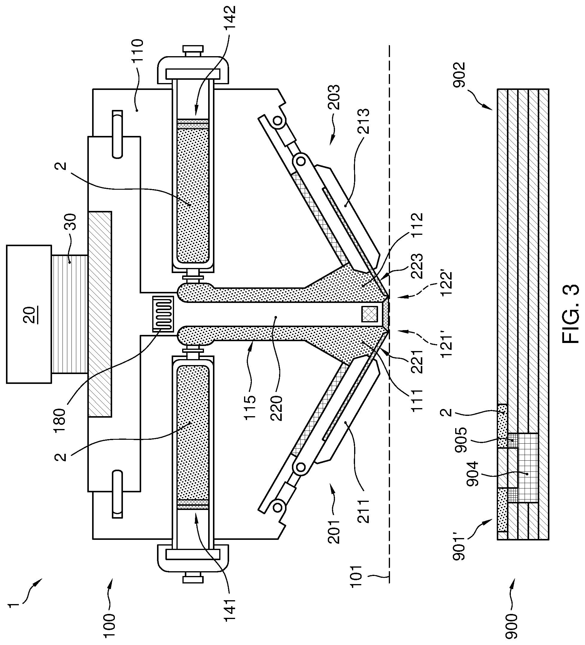 Patent US12365004 Figure 3 – Device and method of filling grooves