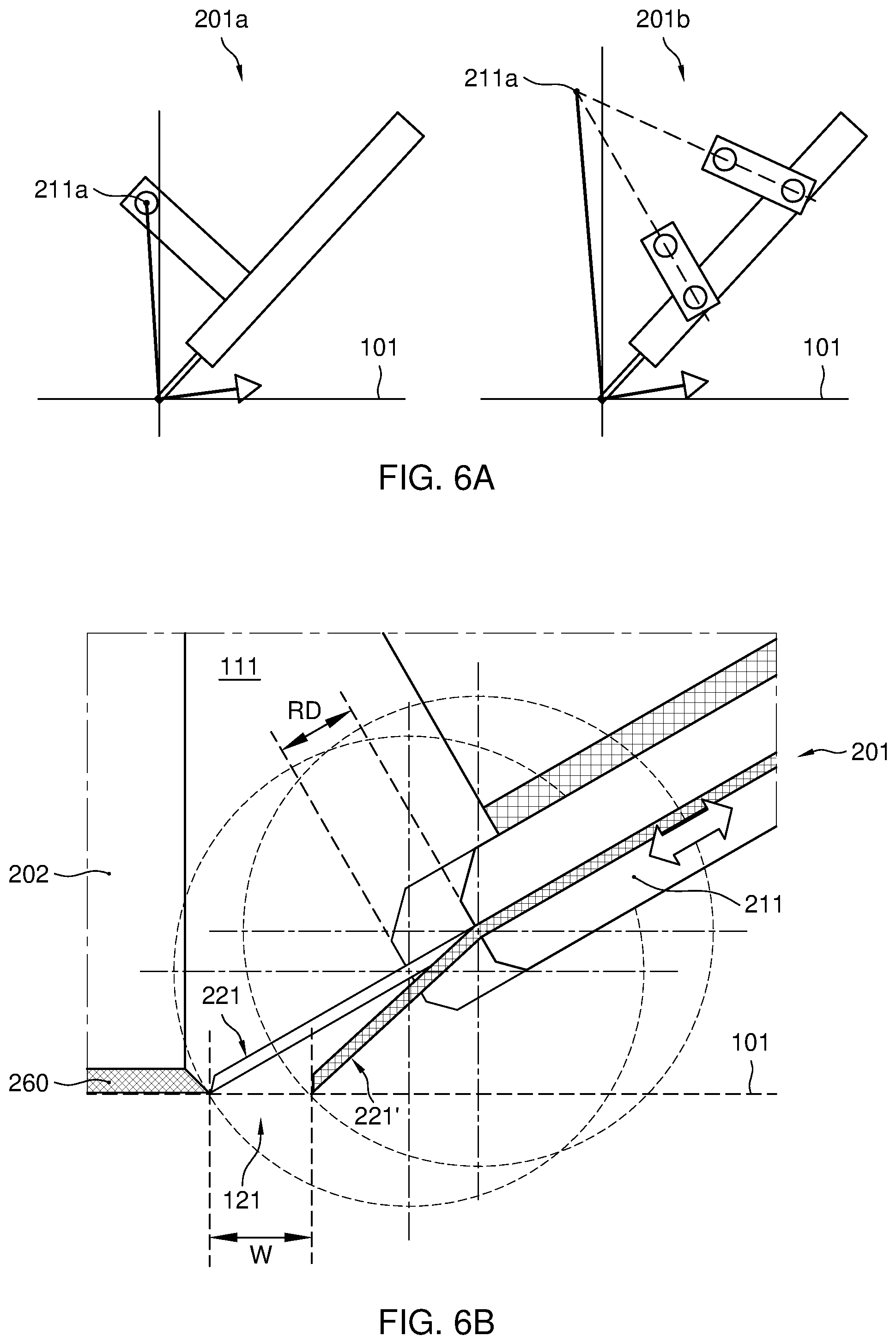 Patent US12365004 Figure 6 – Device and method of filling grooves