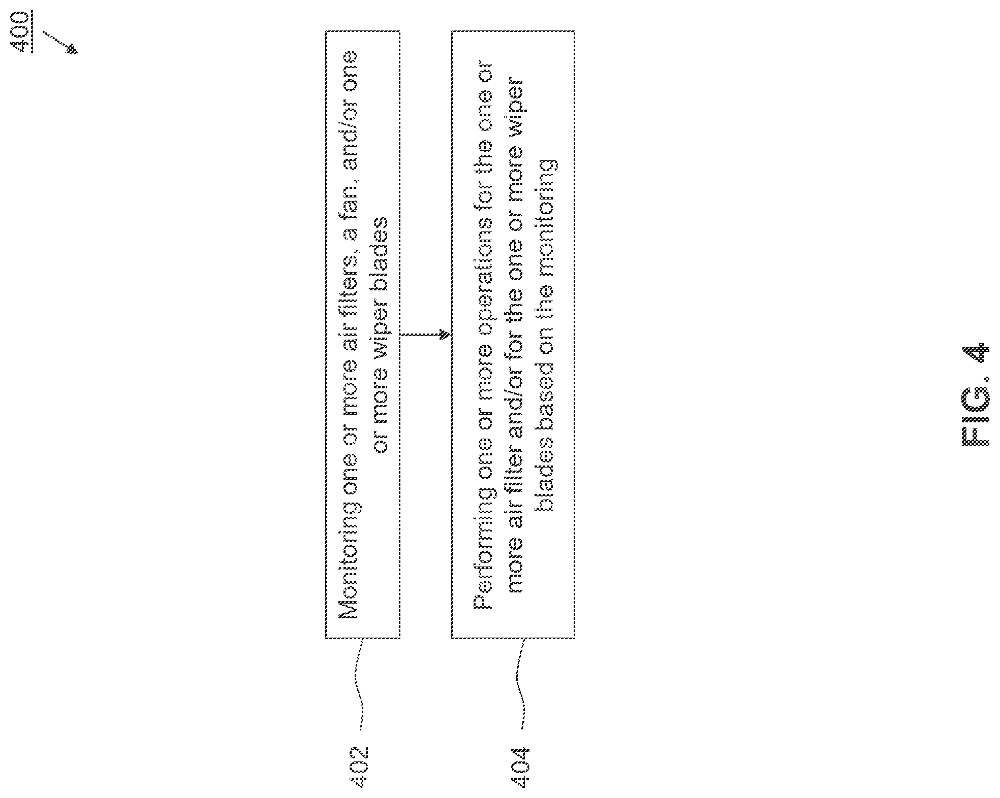 Patent US12365009 Figure 4 – Air filter and wiper blades for reducing particle inside electronic devices