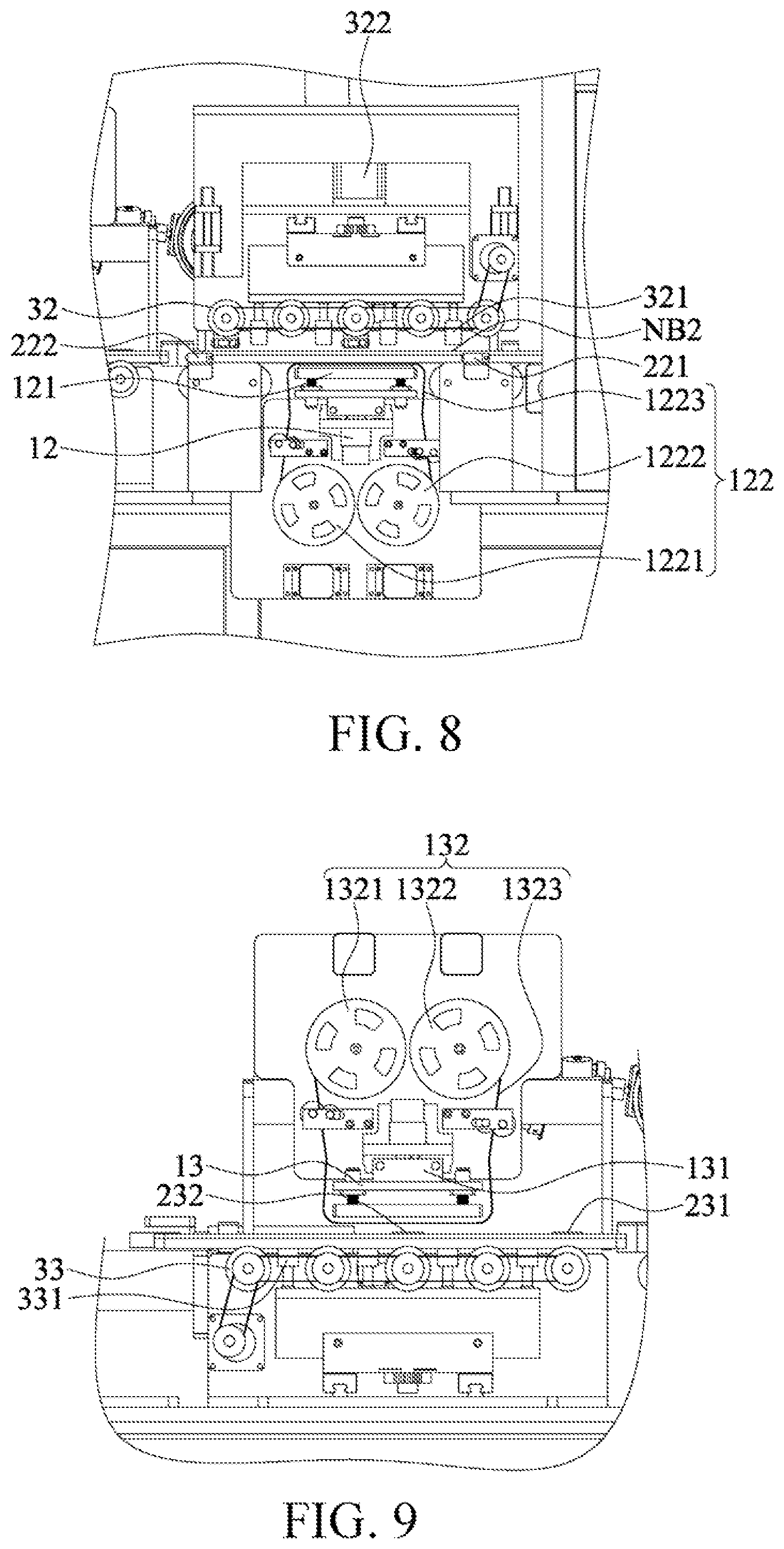 Patent US12365010 Figure 6 – Wiping apparatus