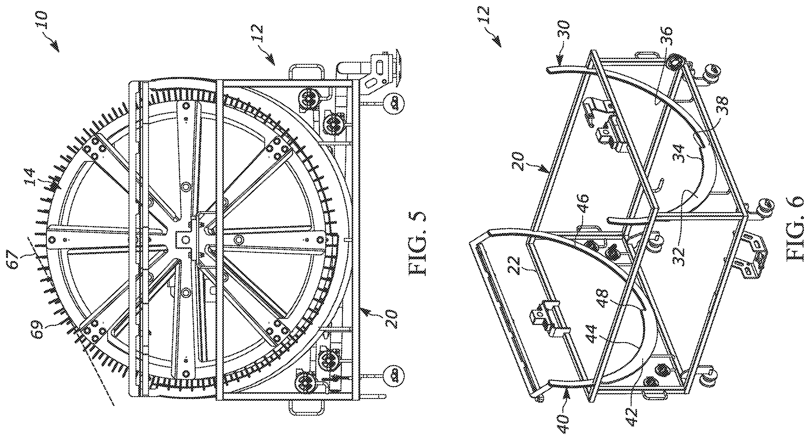 Patent US12365011 Figure 3 – Slat cleaning apparatus