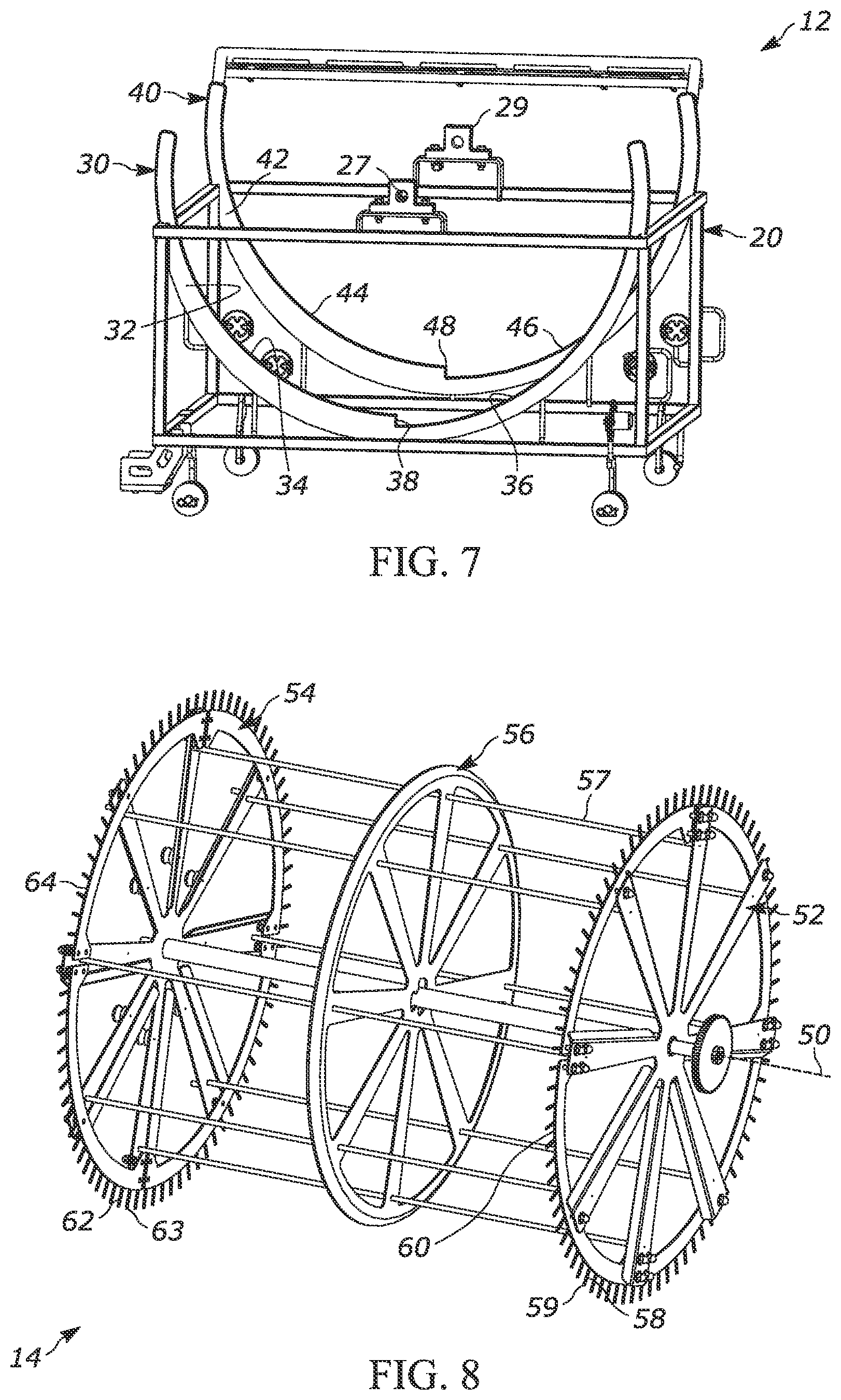 Patent US12365011 Figure 4 – Slat cleaning apparatus