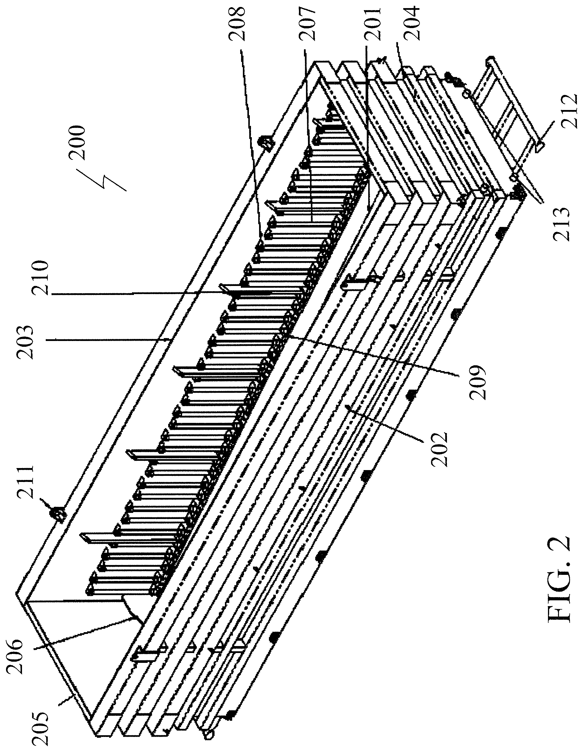 Patent US12365012 Figure 2 – Apparatus for cleaning industrial components