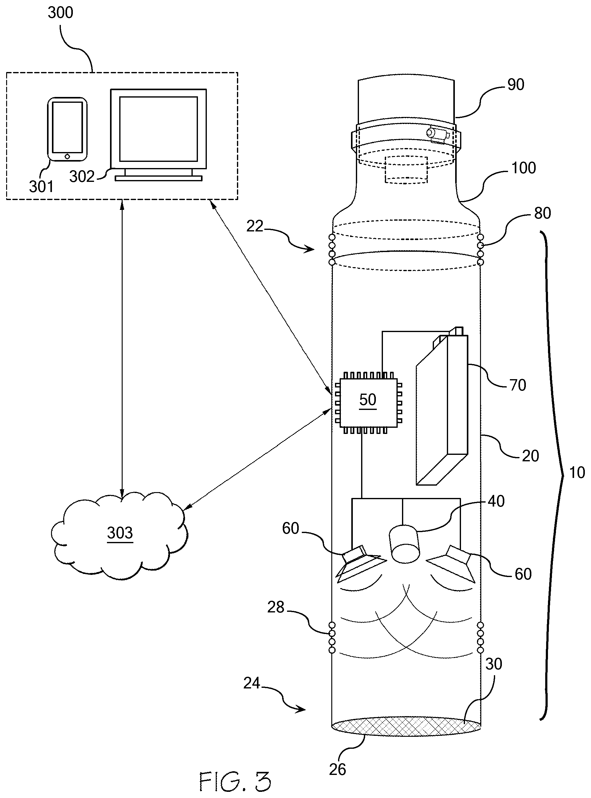 Patent US12365014 Figure 3 – Acoustic duster