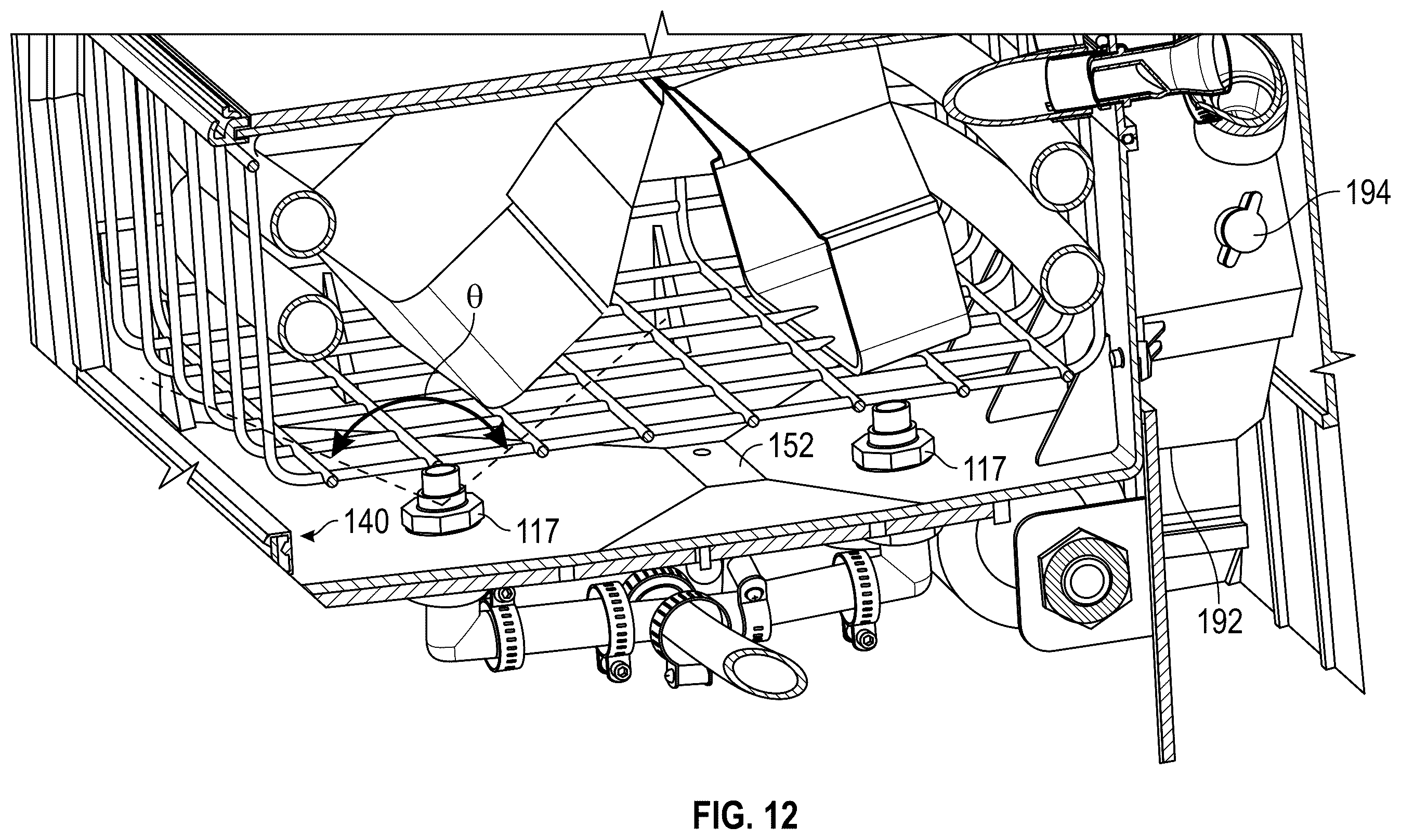 Patent US12365016 Figure 11 – Automatic washer for continuous positive airway pressure equipment