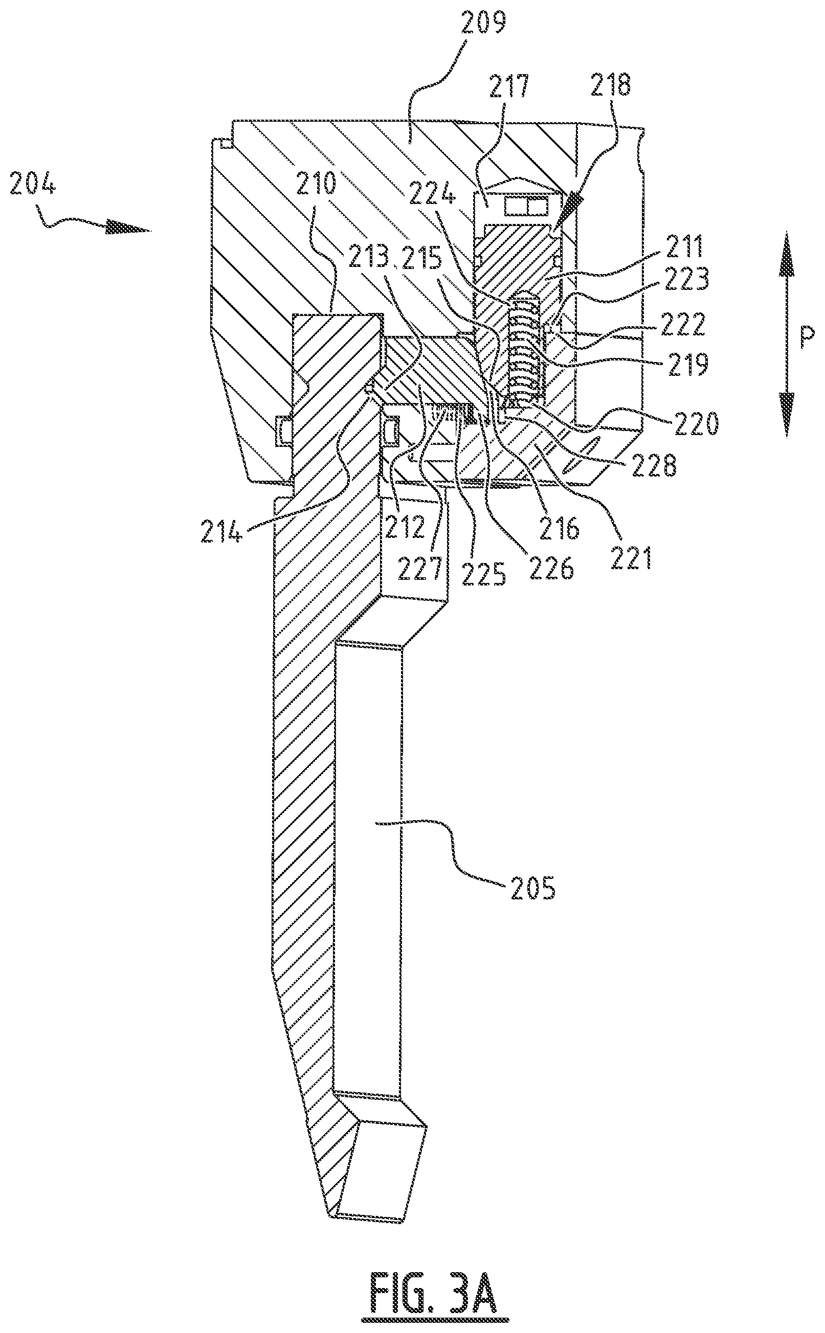 Patent US12365018 Figure 3 – Clamping system for a press brake having an integrally formed cavity or chamber and press brake comprising such a clamping system