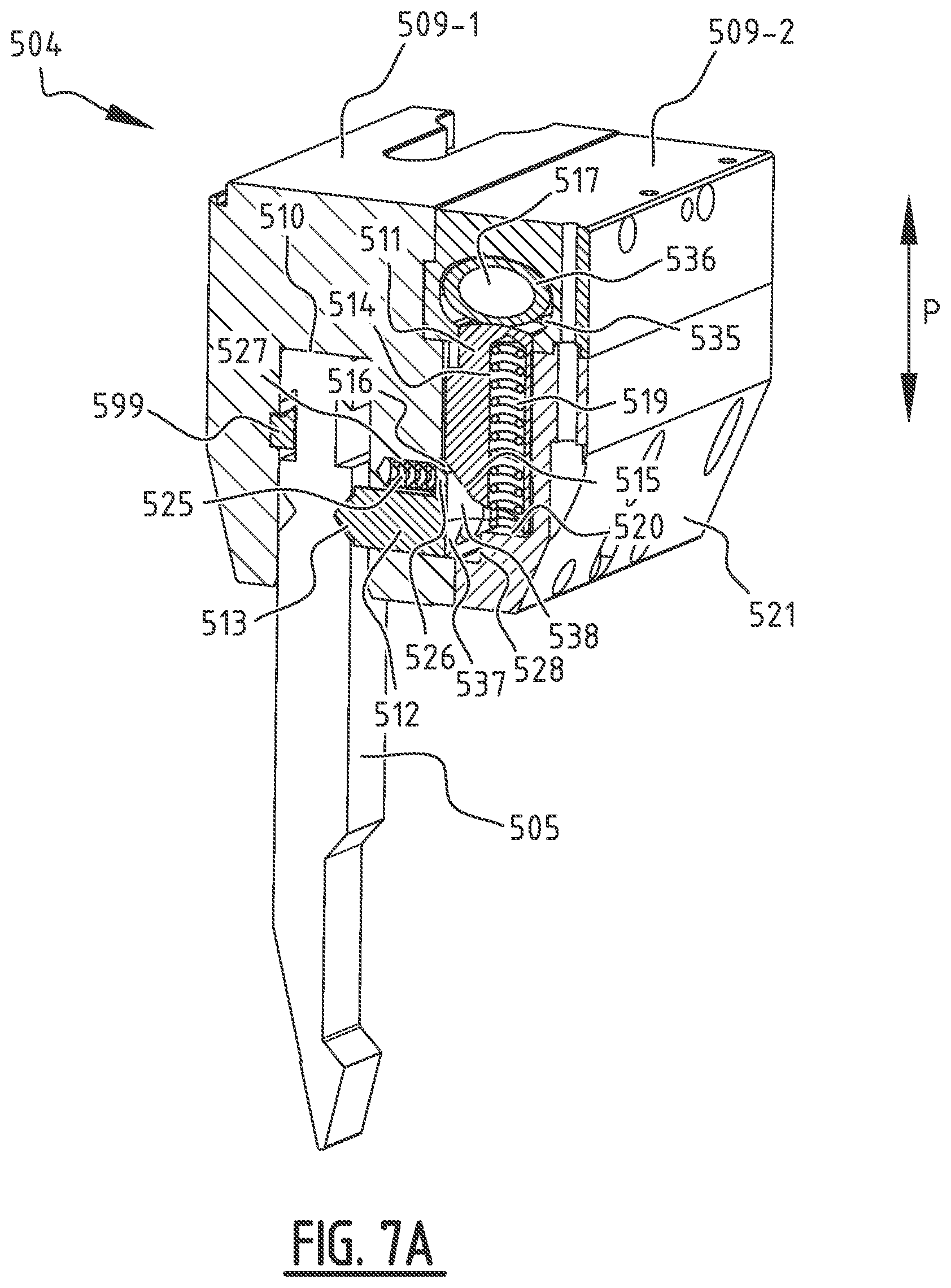 Patent US12365018 Figure 9 – Clamping system for a press brake having an integrally formed cavity or chamber and press brake comprising such a clamping system