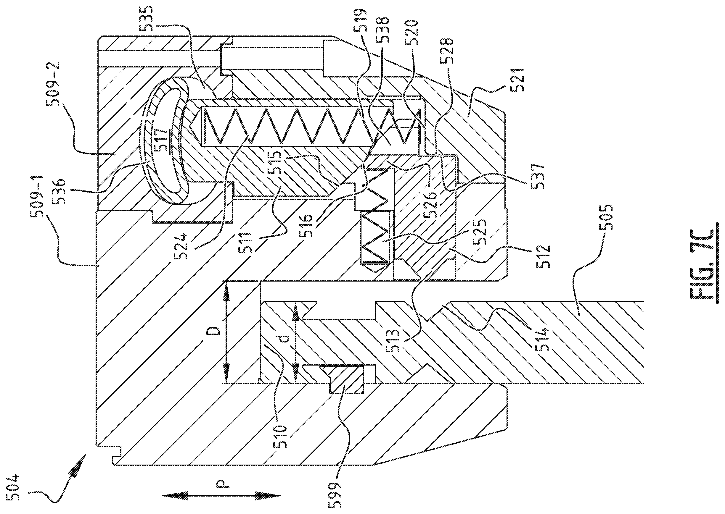 Patent US12365018 Figure 11 – Clamping system for a press brake having an integrally formed cavity or chamber and press brake comprising such a clamping system