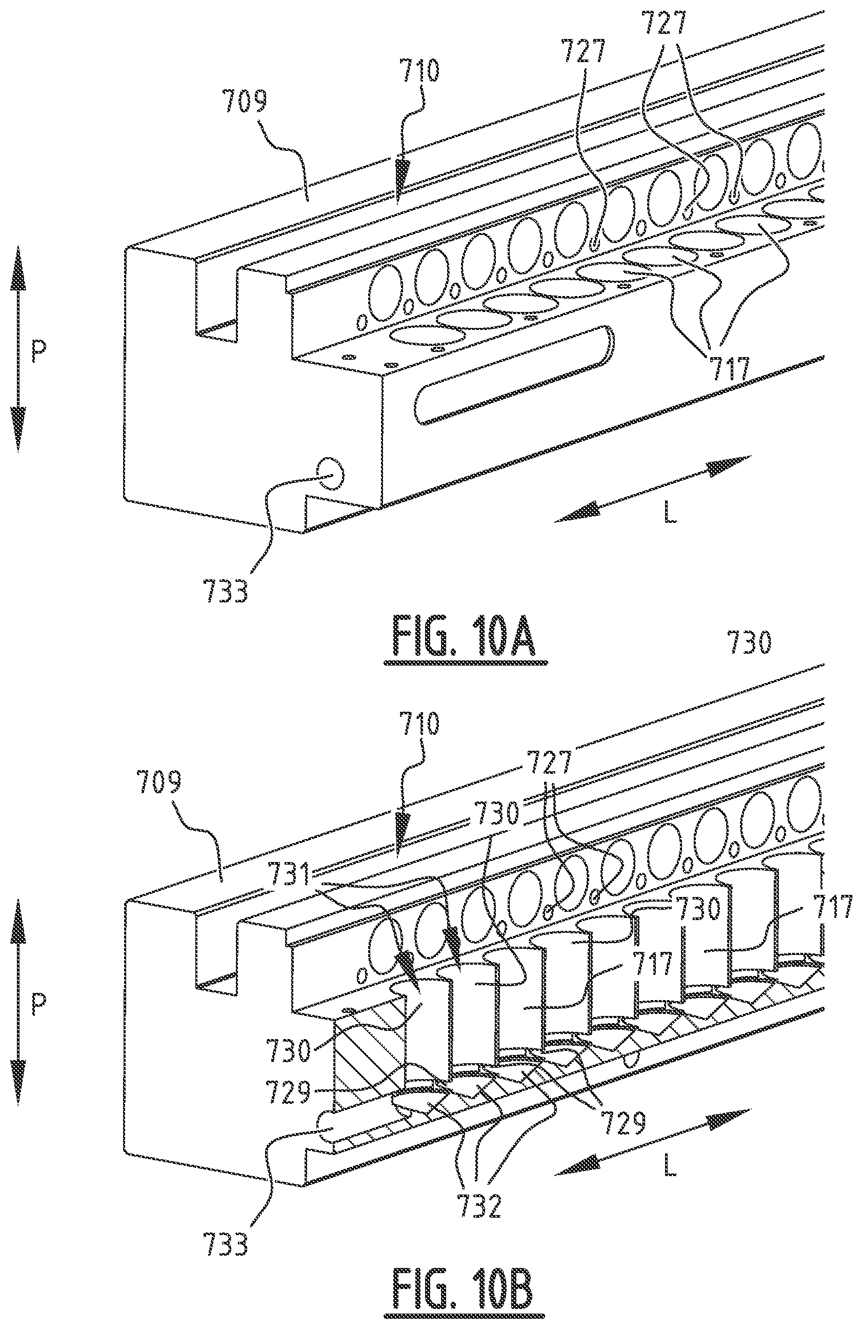 Patent US12365018 Figure 14 – Clamping system for a press brake having an integrally formed cavity or chamber and press brake comprising such a clamping system