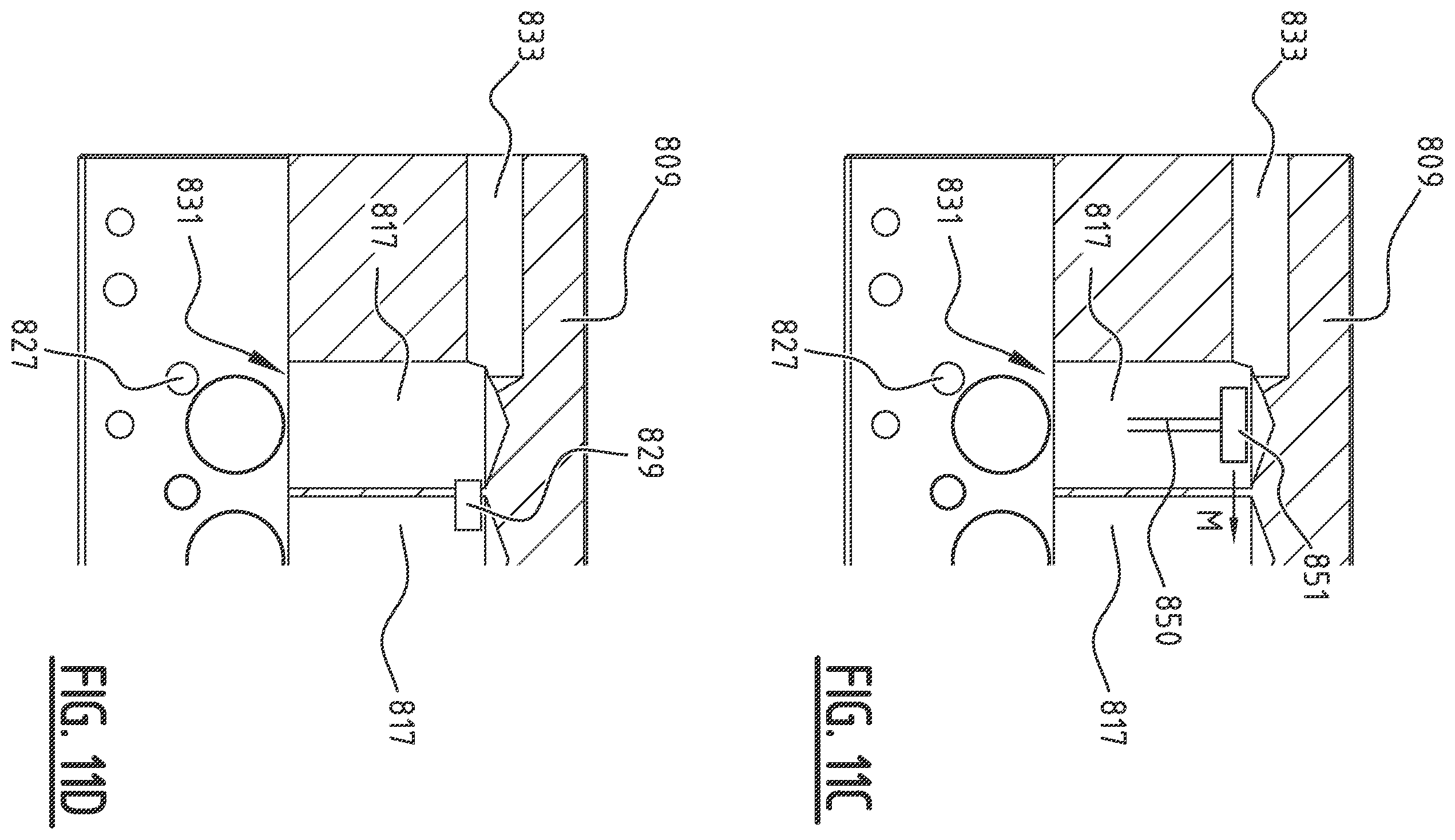 Patent US12365018 Figure 16 – Clamping system for a press brake having an integrally formed cavity or chamber and press brake comprising such a clamping system