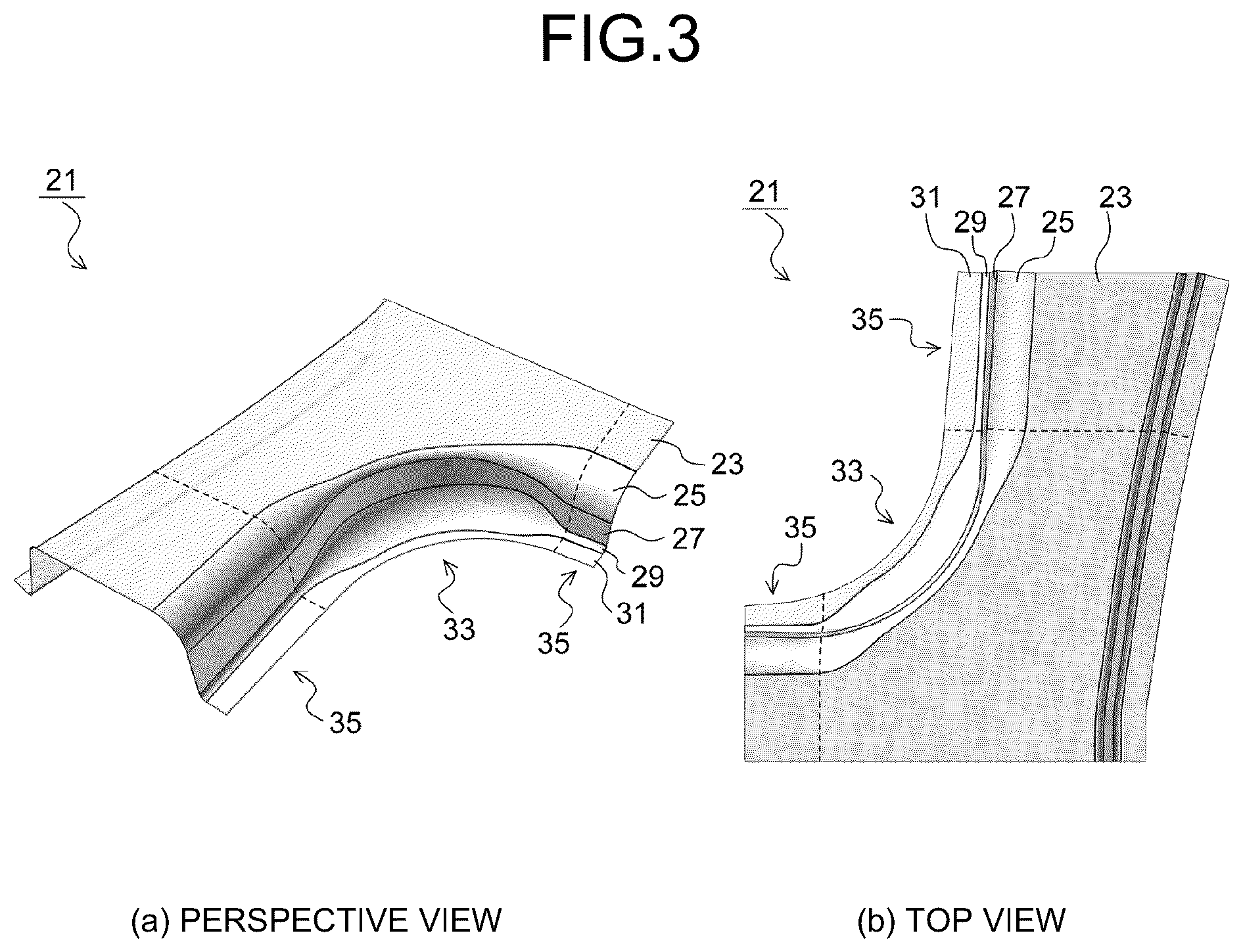 Patent US12365019 Figure 3 – Press forming method and press formed product