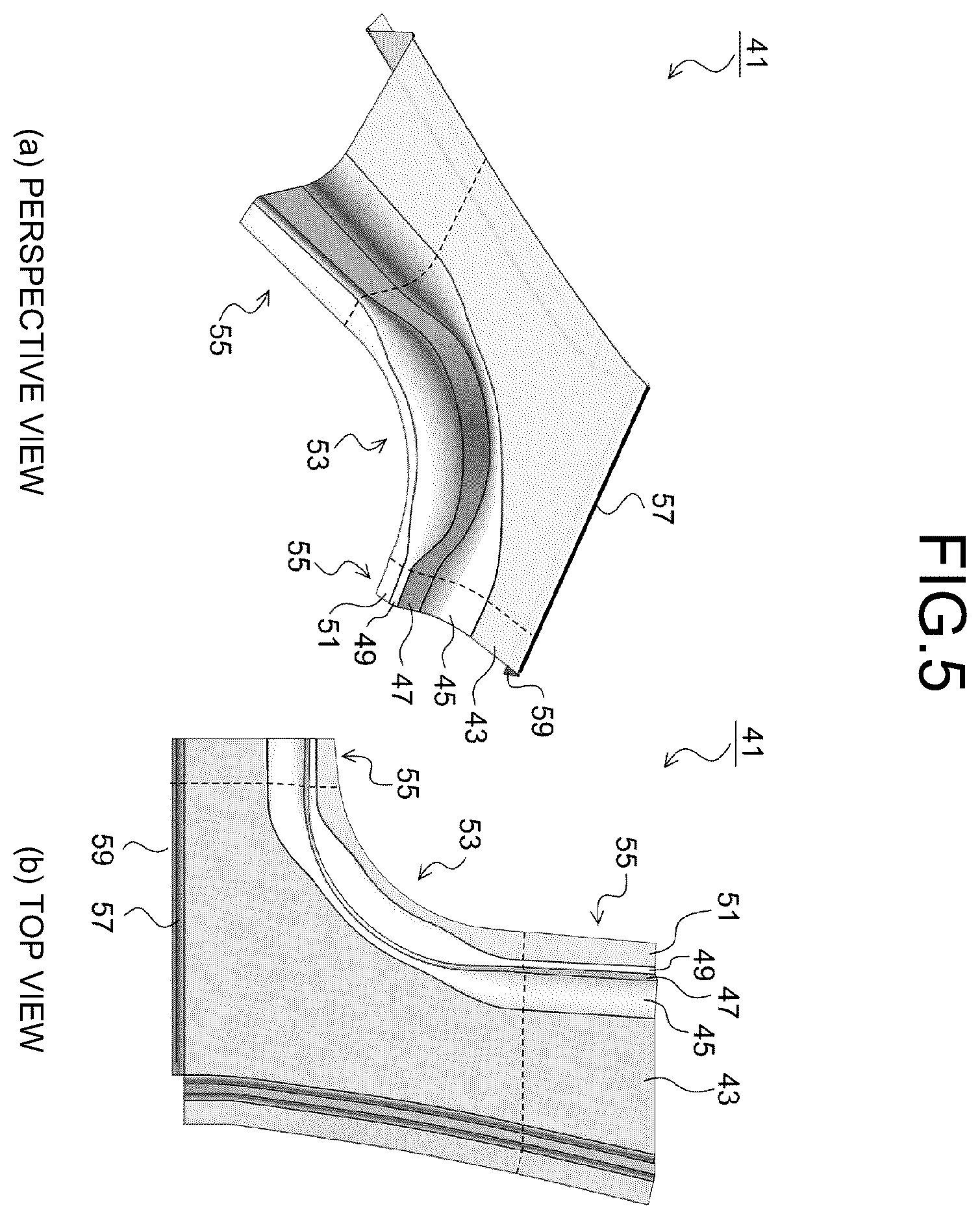 Patent US12365019 Figure 5 – Press forming method and press formed product