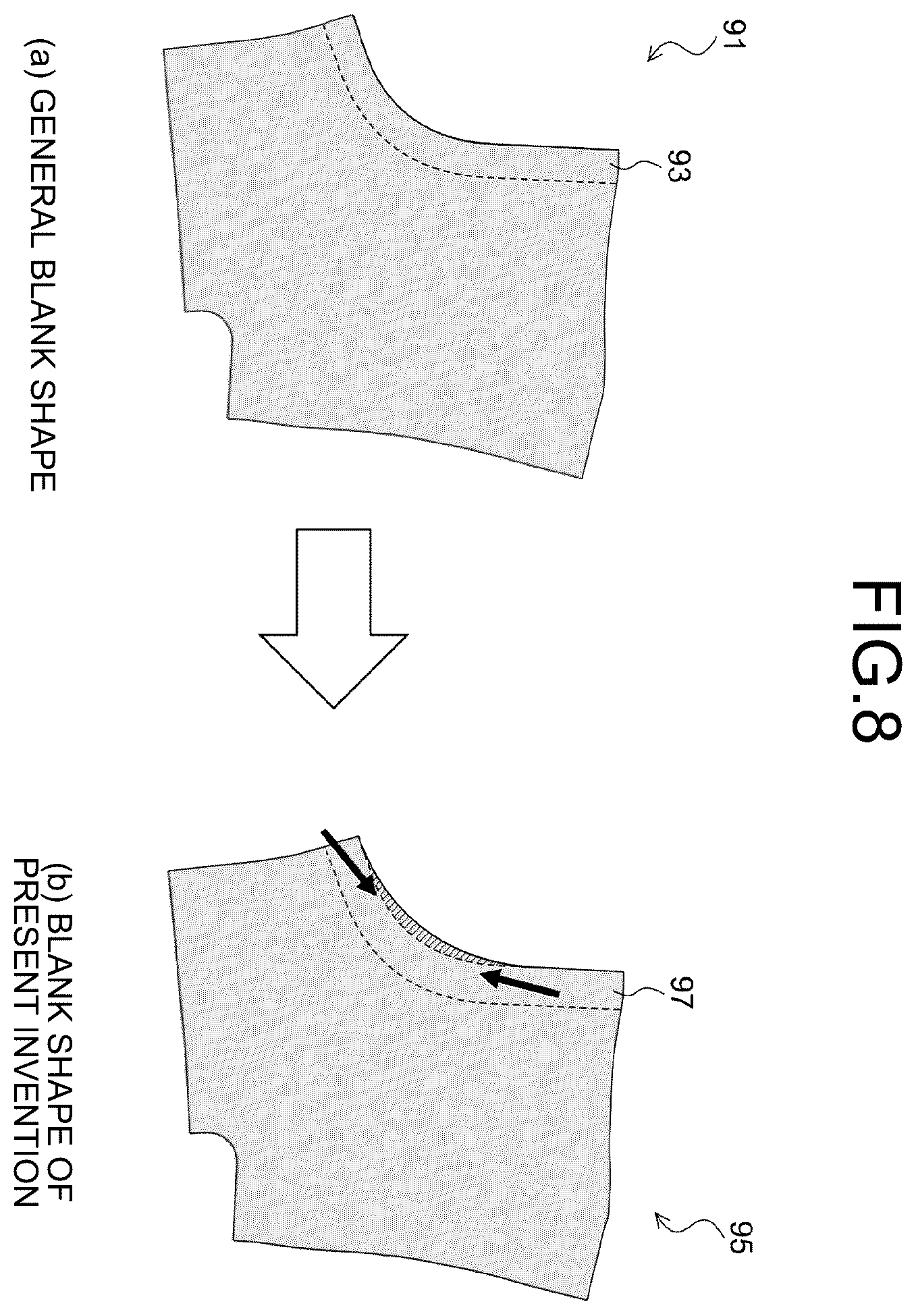 Patent US12365019 Figure 8 – Press forming method and press formed product