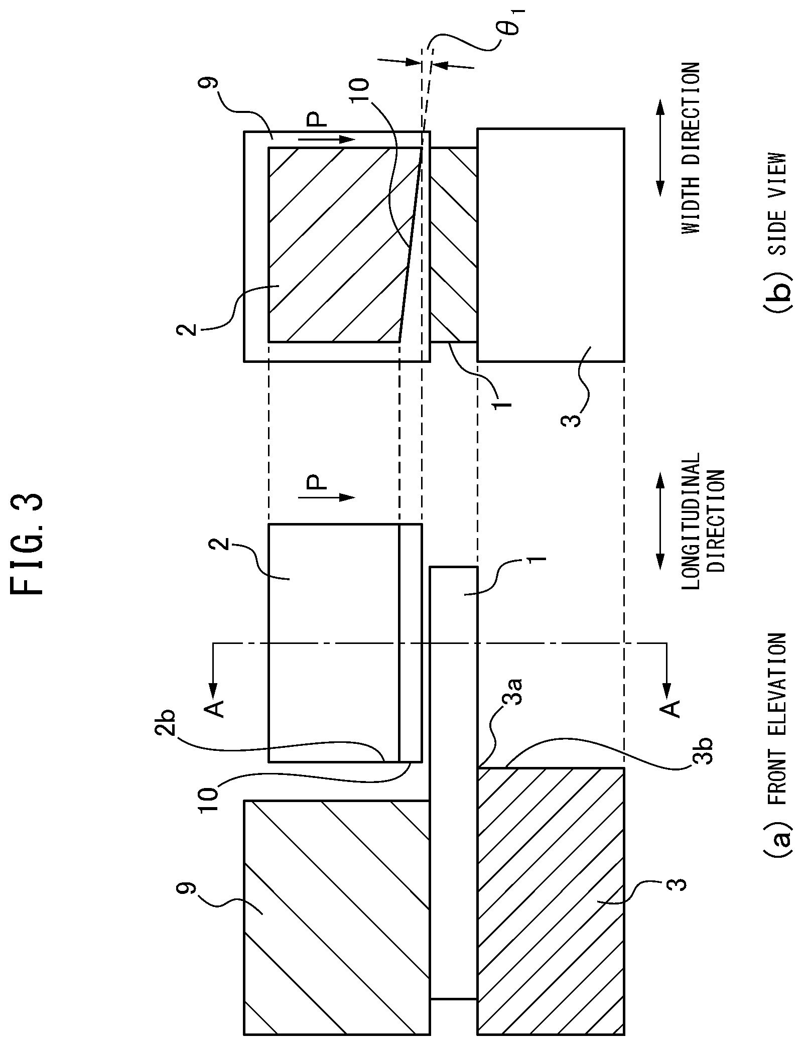 Patent US12365020 Figure 3 – Method for producing blank, method for producing press-formed part, method for judging shape, program for judging shape, apparatus for producing blank, and blank