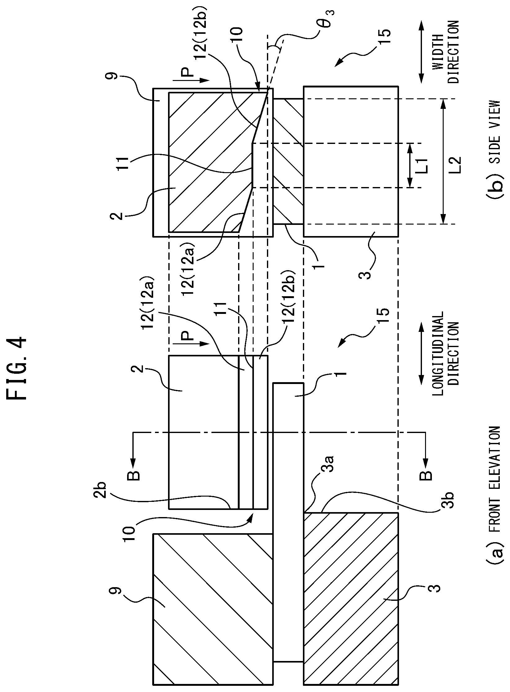 Patent US12365020 Figure 4 – Method for producing blank, method for producing press-formed part, method for judging shape, program for judging shape, apparatus for producing blank, and blank