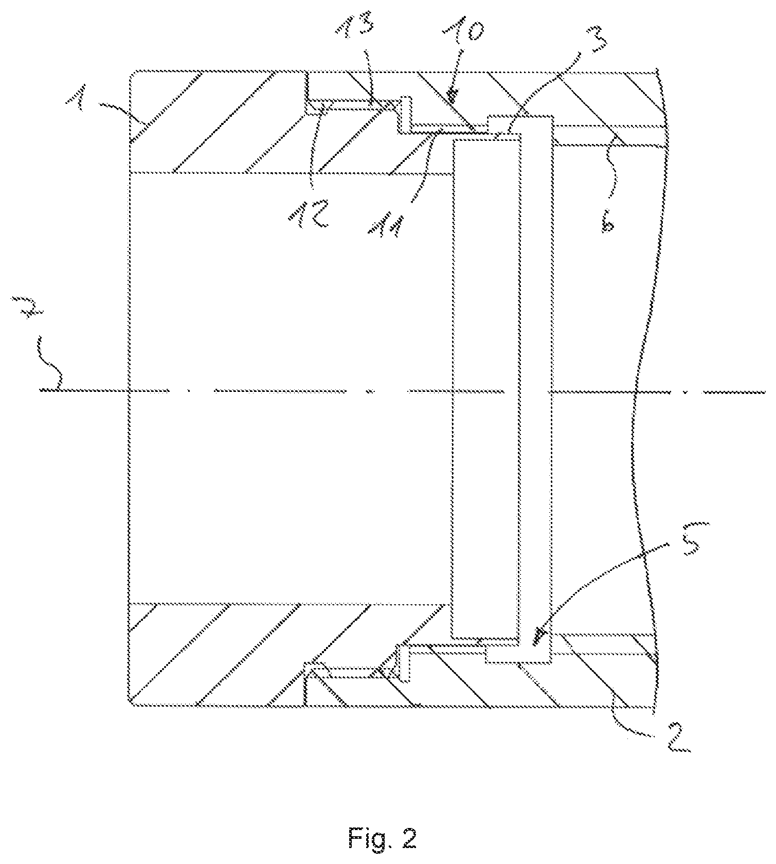 Patent US12365021 Figure 2 – Method for connecting two components, in particular a motor to a gearbox, and assembly with a connection between motor and gearbox