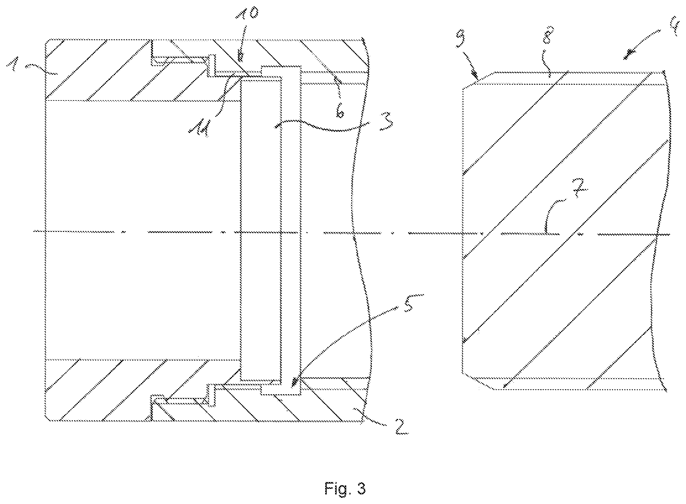 Patent US12365021 Figure 3 – Method for connecting two components, in particular a motor to a gearbox, and assembly with a connection between motor and gearbox