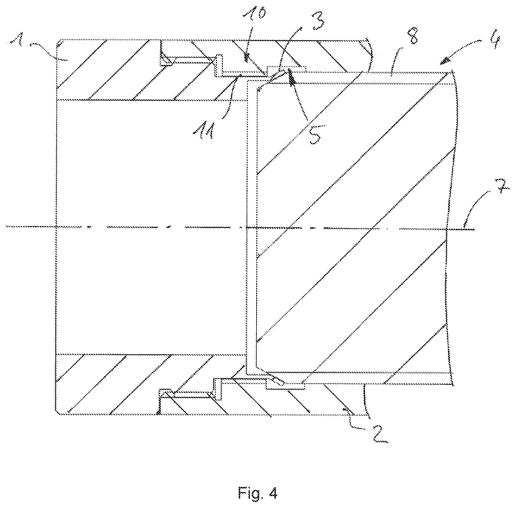 Patent US12365021 Figure 4 – Method for connecting two components, in particular a motor to a gearbox, and assembly with a connection between motor and gearbox